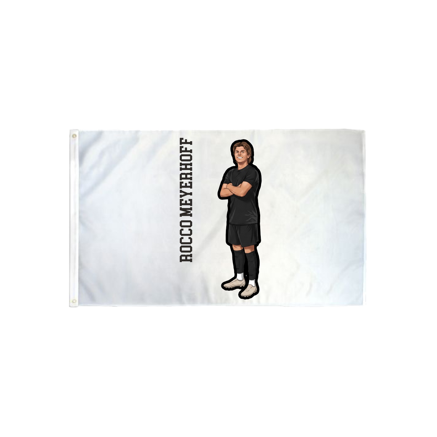 3x5 Flag — Name Vertical in Classic