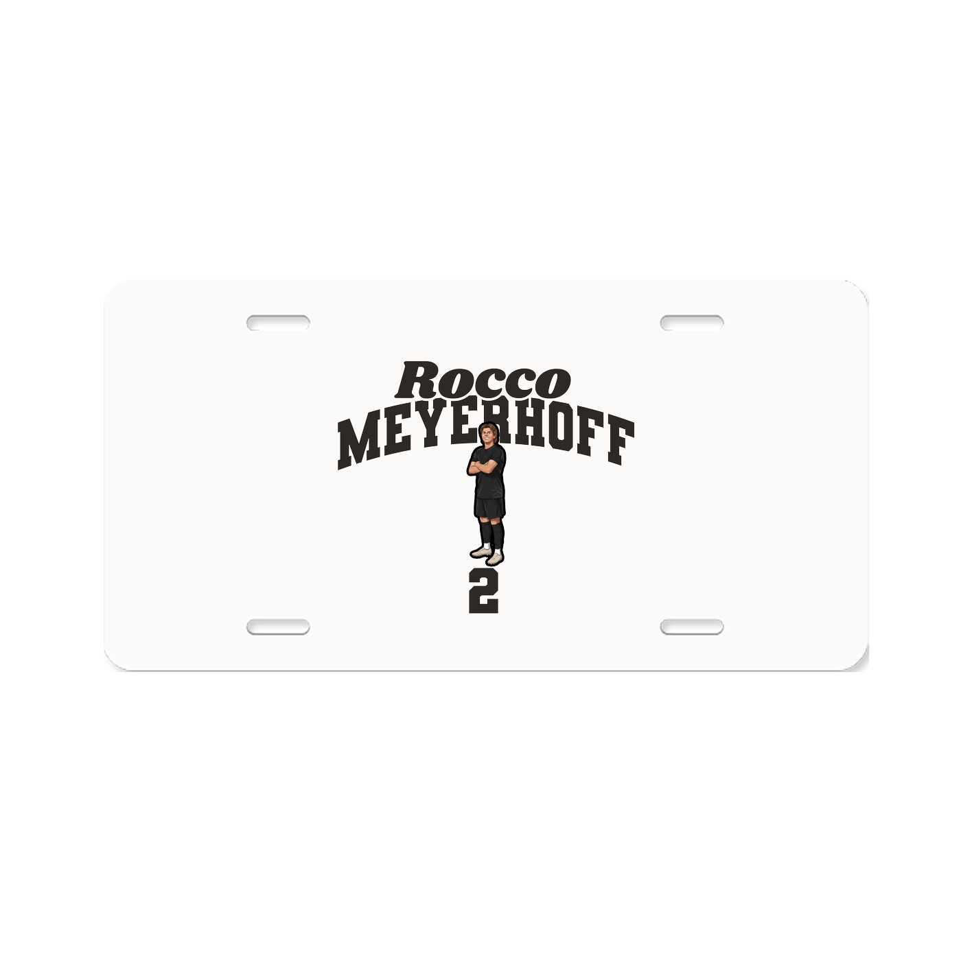 License Plate — Signature Arch in Classic