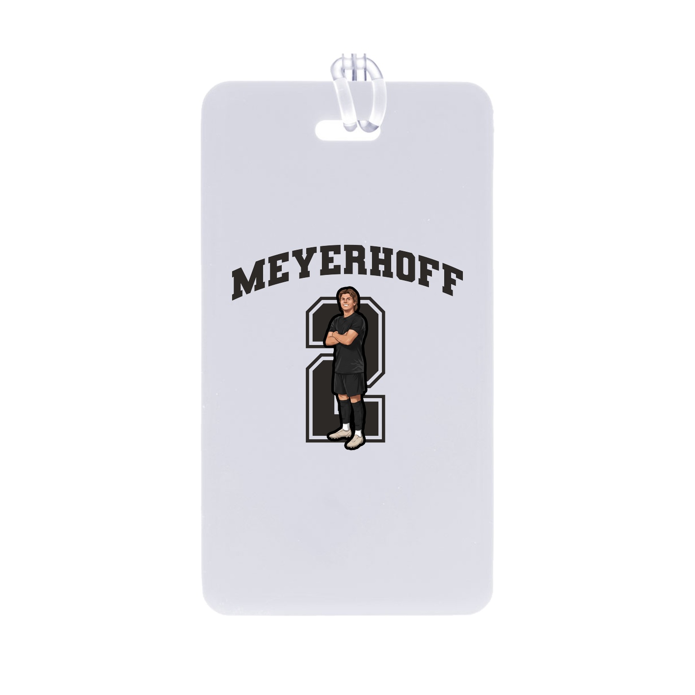 Bag Tag — Number in Classic