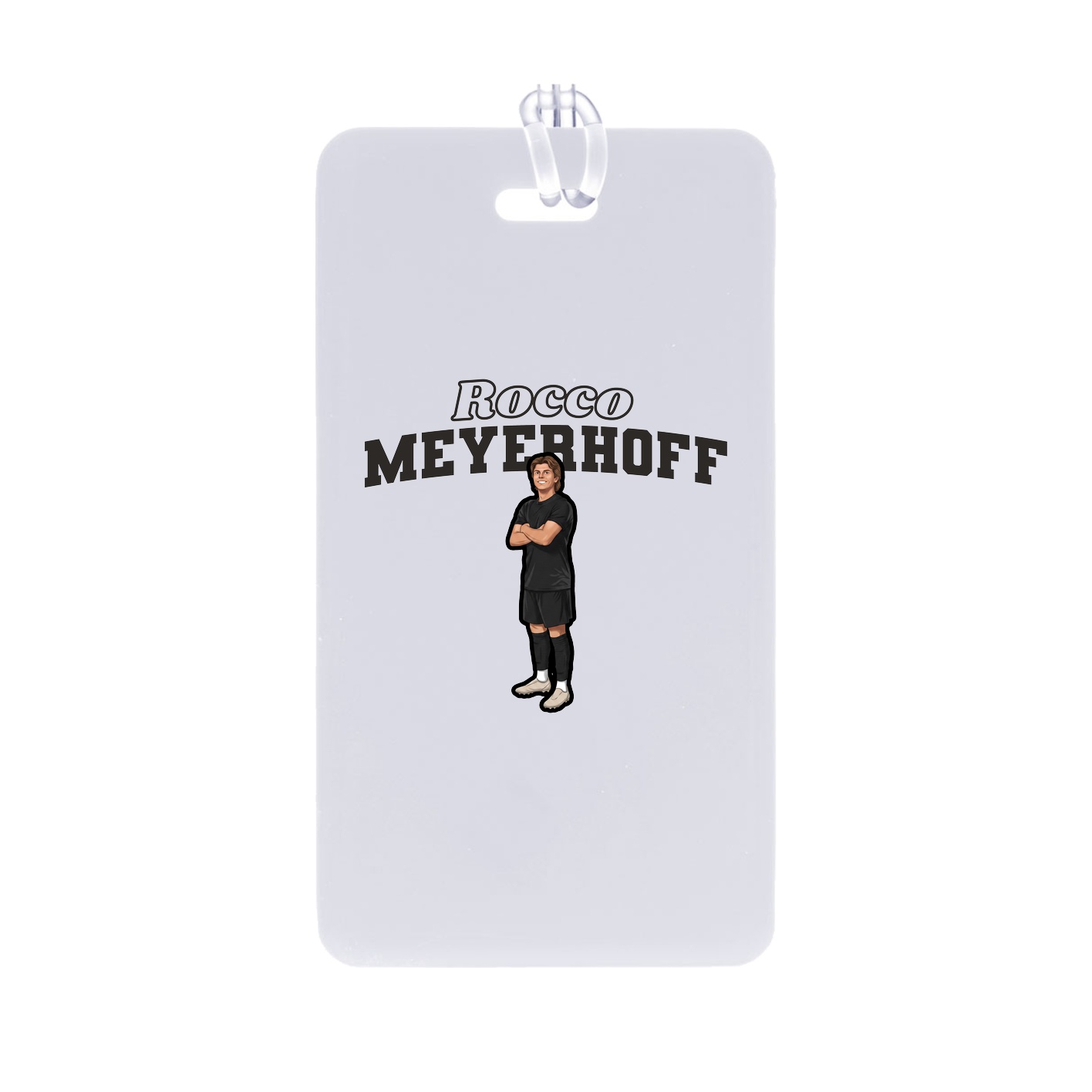 Bag Tag — Name Arch in Classic