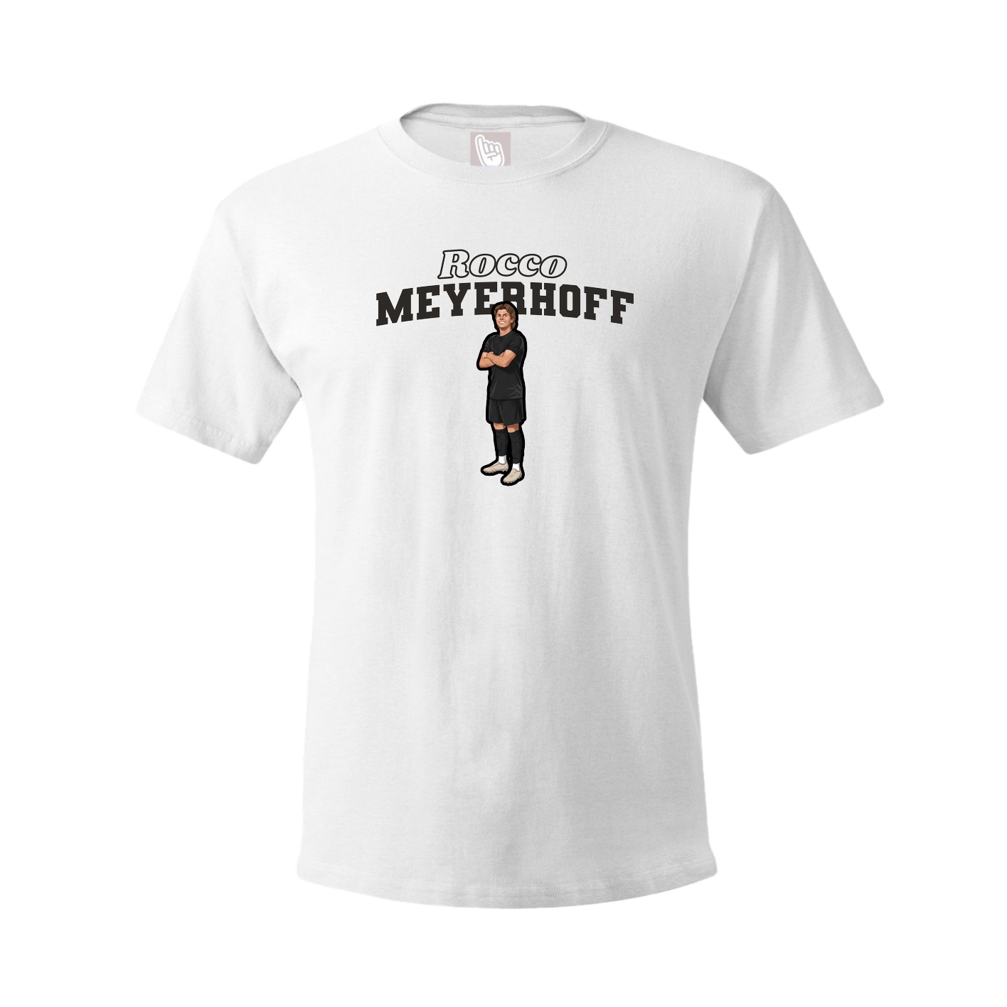 Tee — Name Arch in White