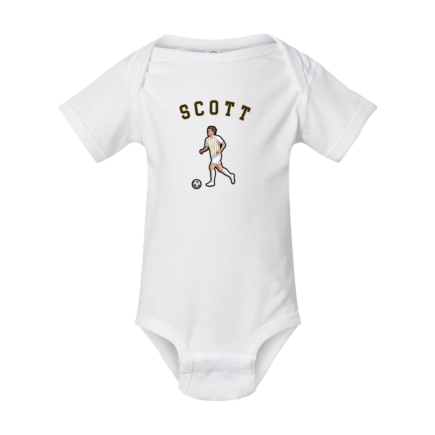 Baby Onesie — Shirsey Arch in White