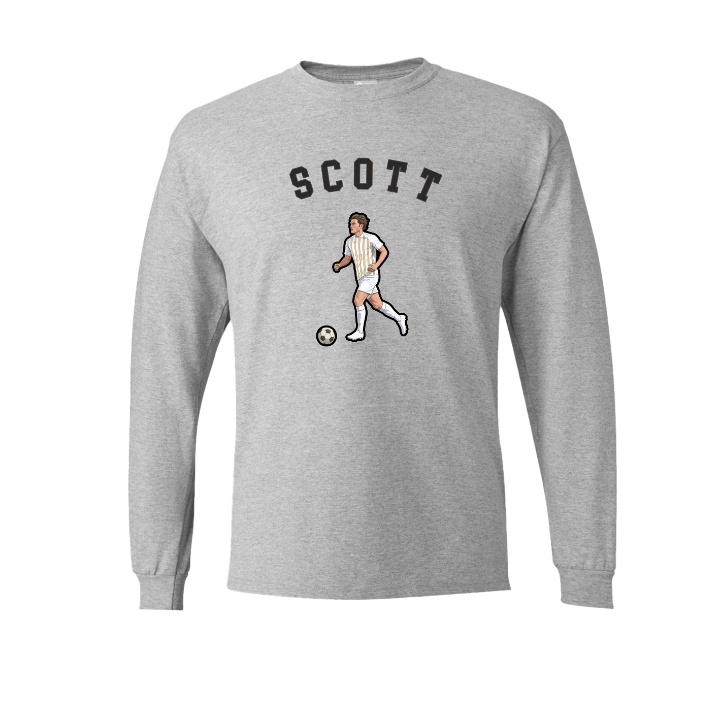 Long Sleeve Tee — Shirsey Arch in Grey