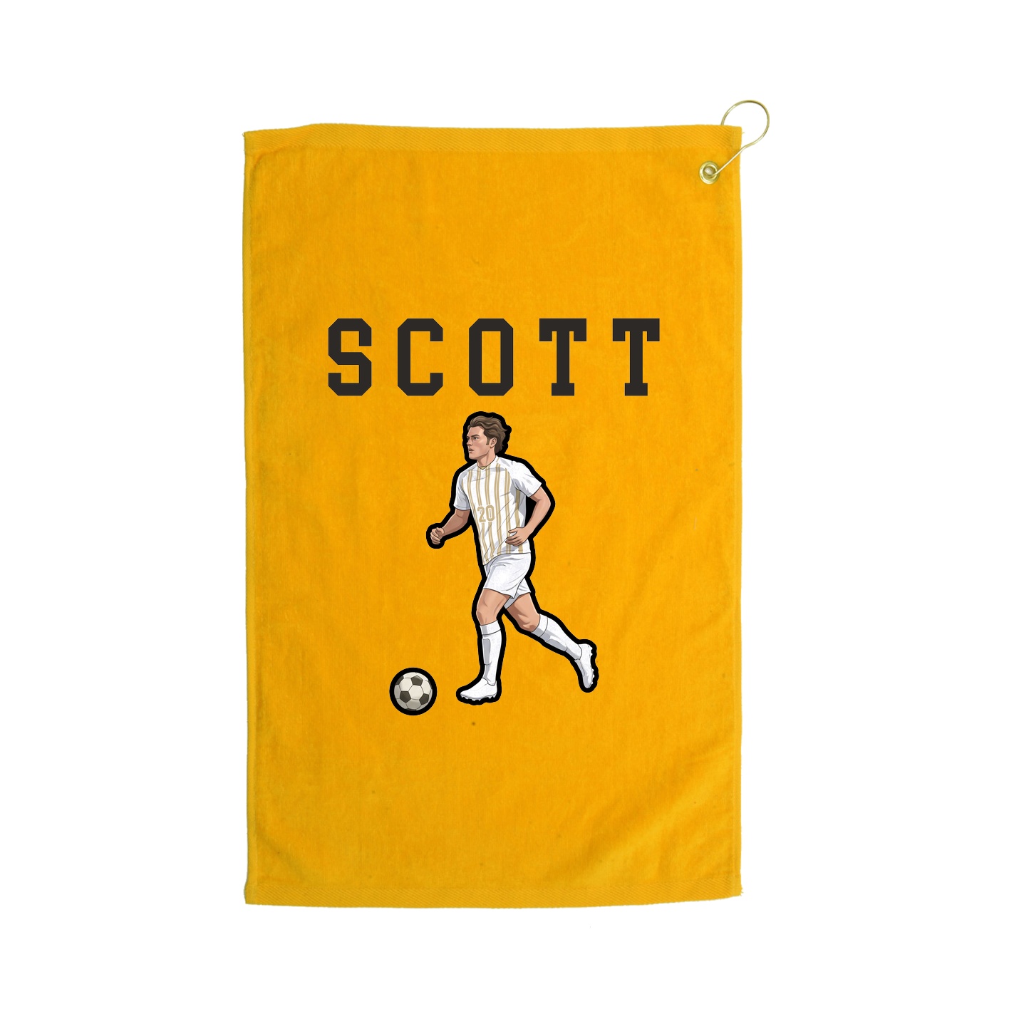 Golf Towel — Shirsey in Gold
