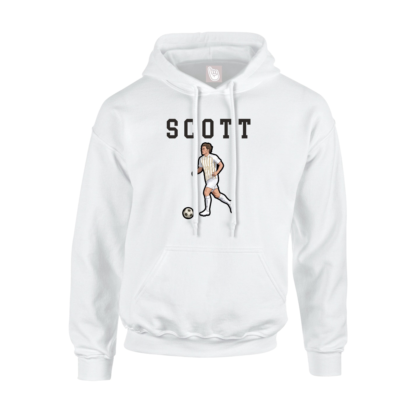 Youth Hoodie — Shirsey in White