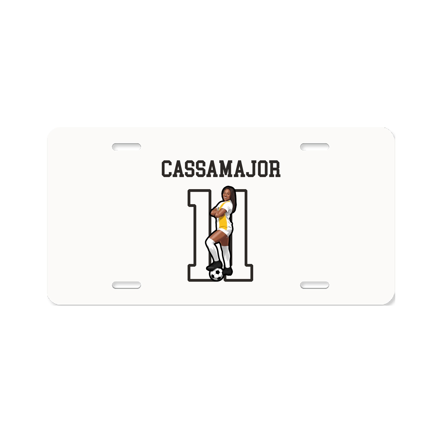 License Plate — Shirsey in Classic