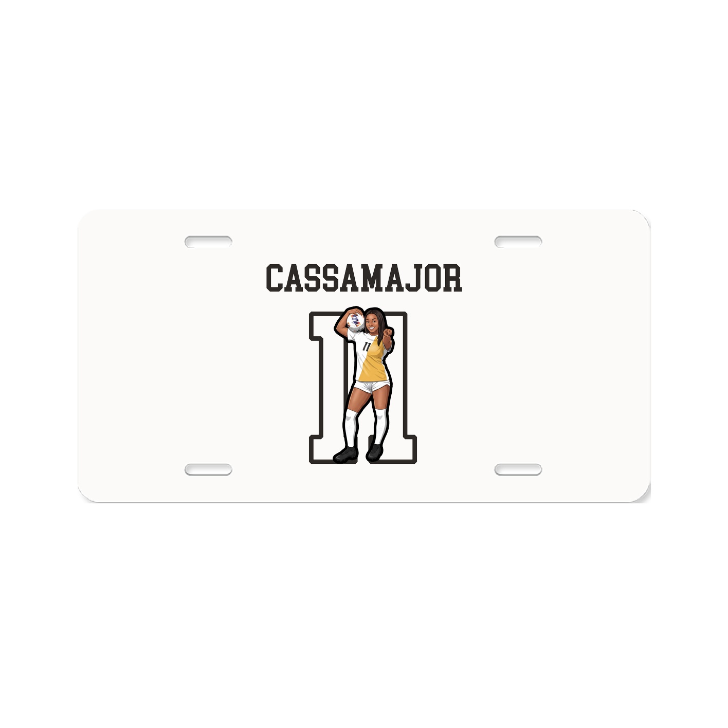 License Plate — Shirsey in Classic