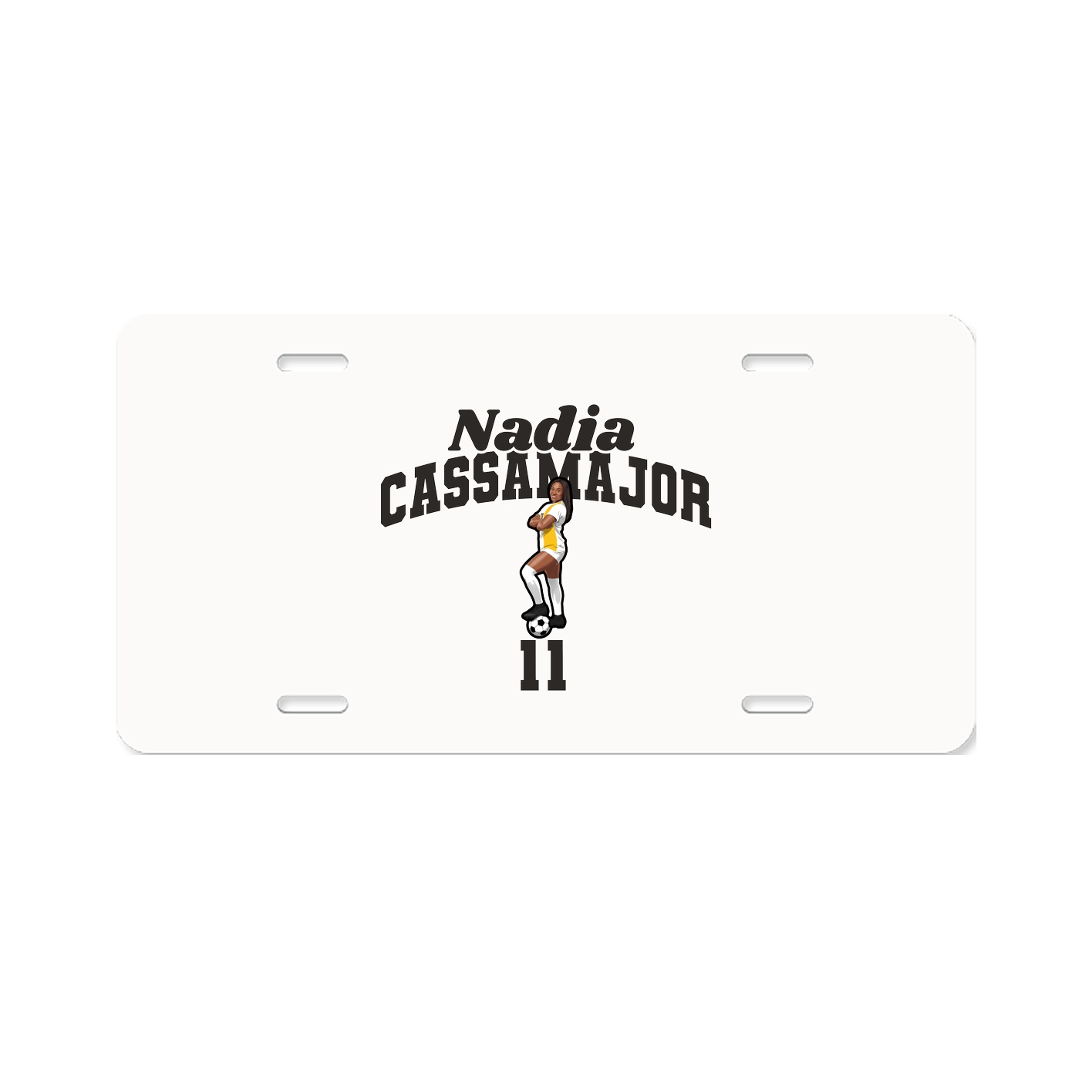 License Plate — Signature Arch in Classic