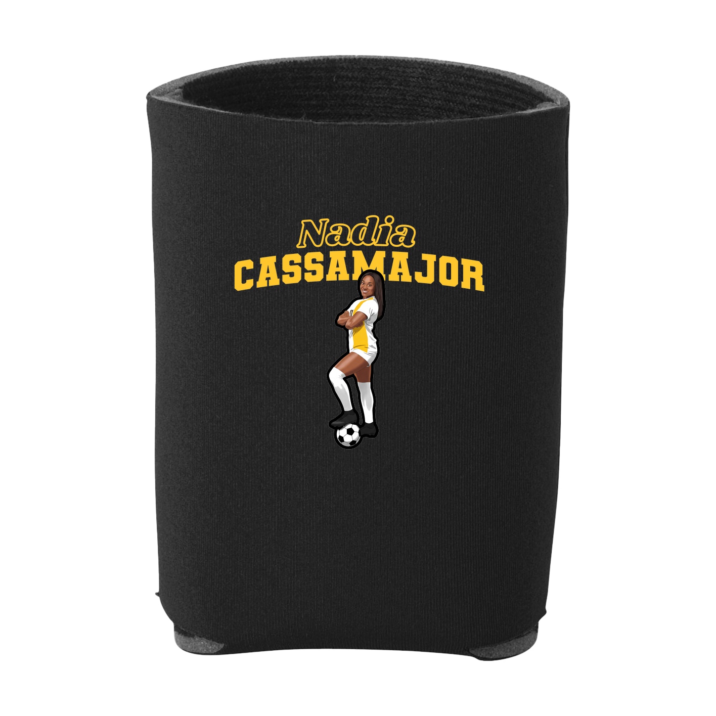 Can Holder — Name Arch in Black