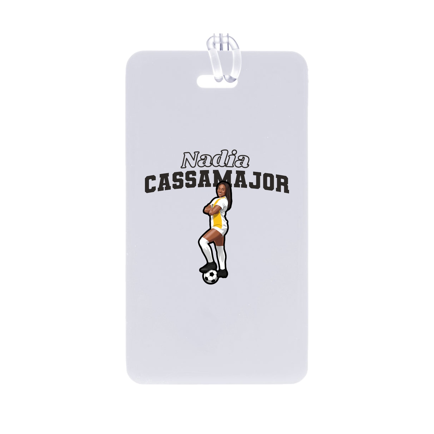 Bag Tag — Name Arch in Classic