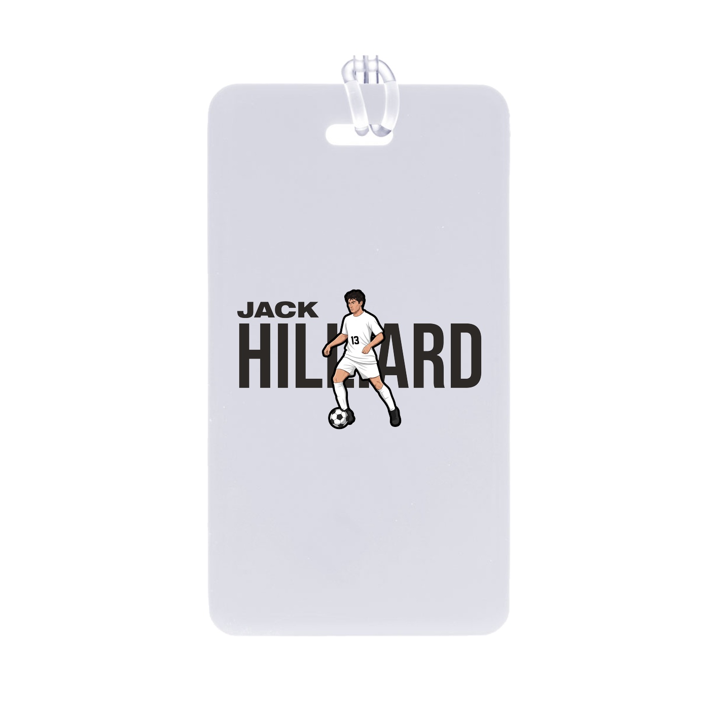Bag Tag — Player Name in Classic