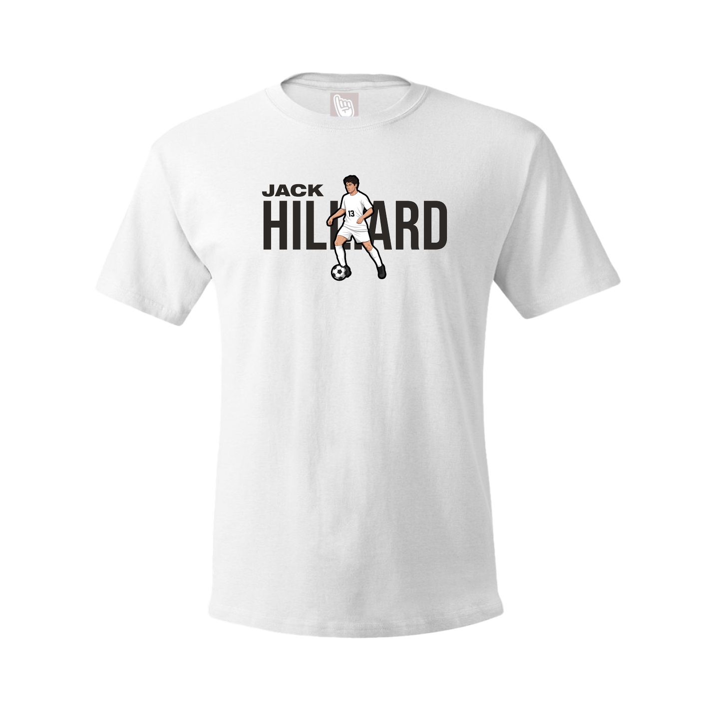 Youth Tee — Player Name in White