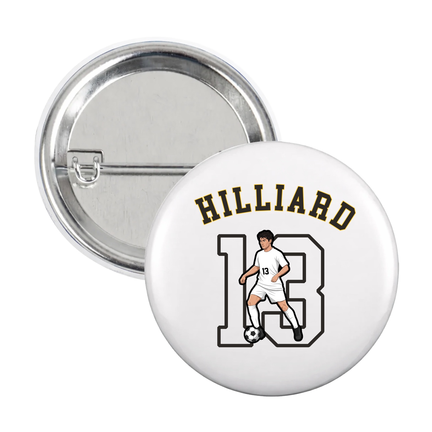 Game Day Button — Shirsey Arch in White