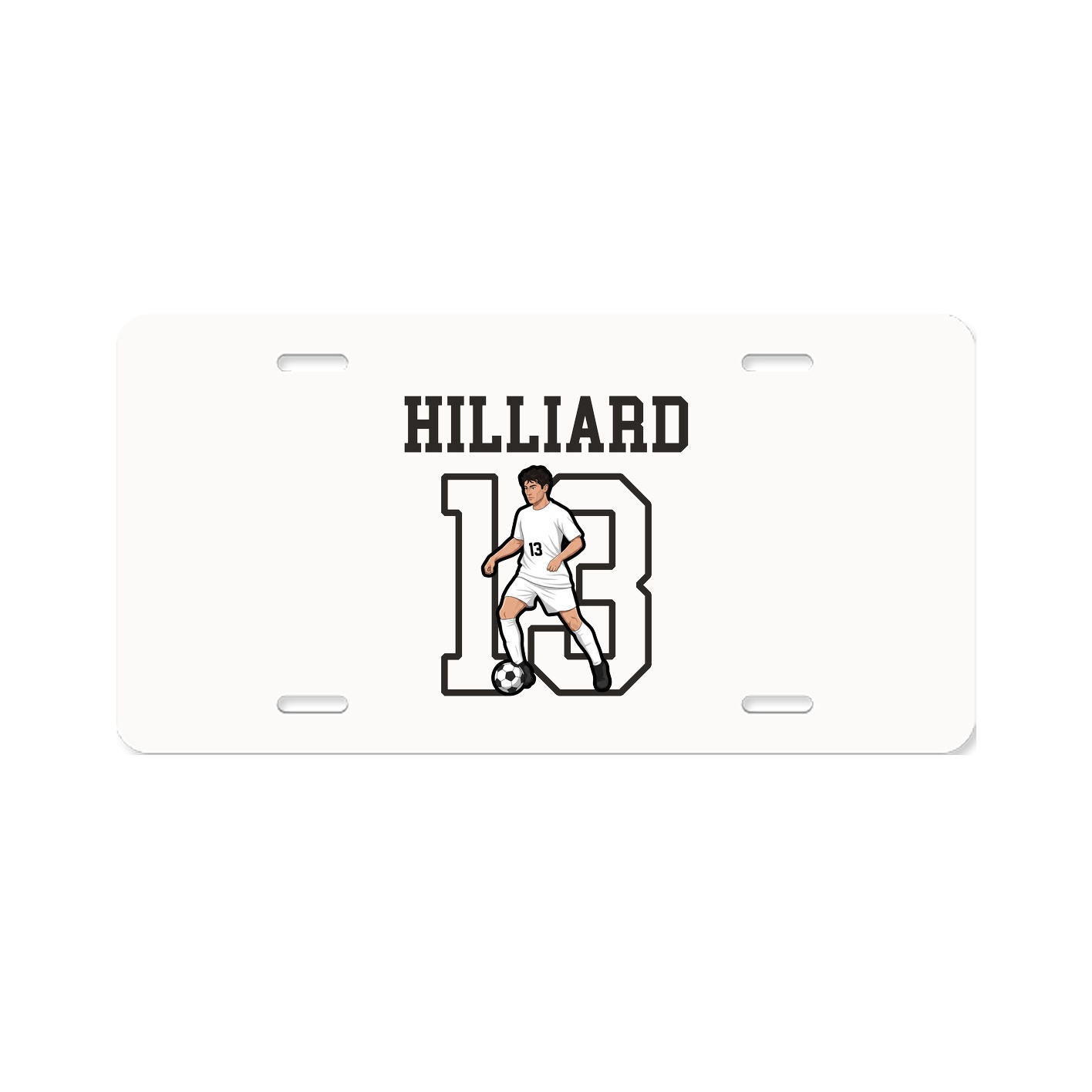 License Plate — Shirsey in Classic