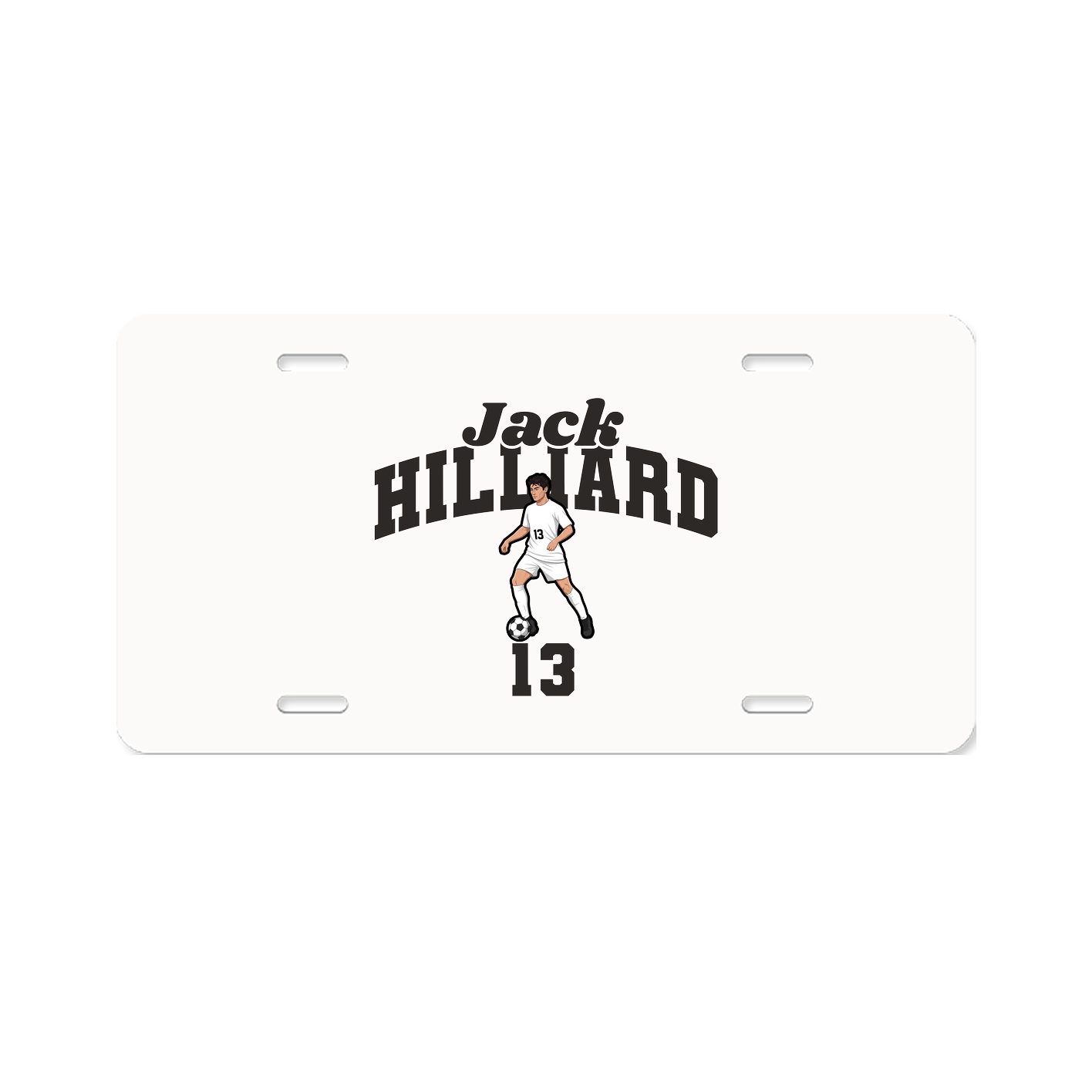 License Plate — Signature Arch in Classic