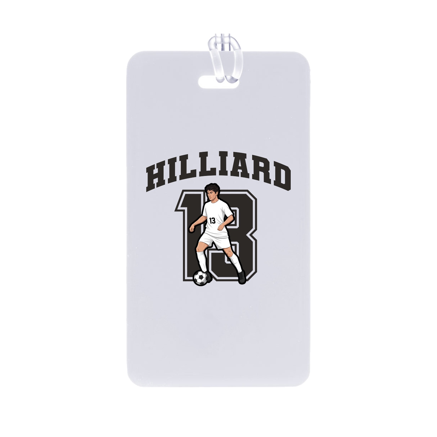 Bag Tag — Number in Classic