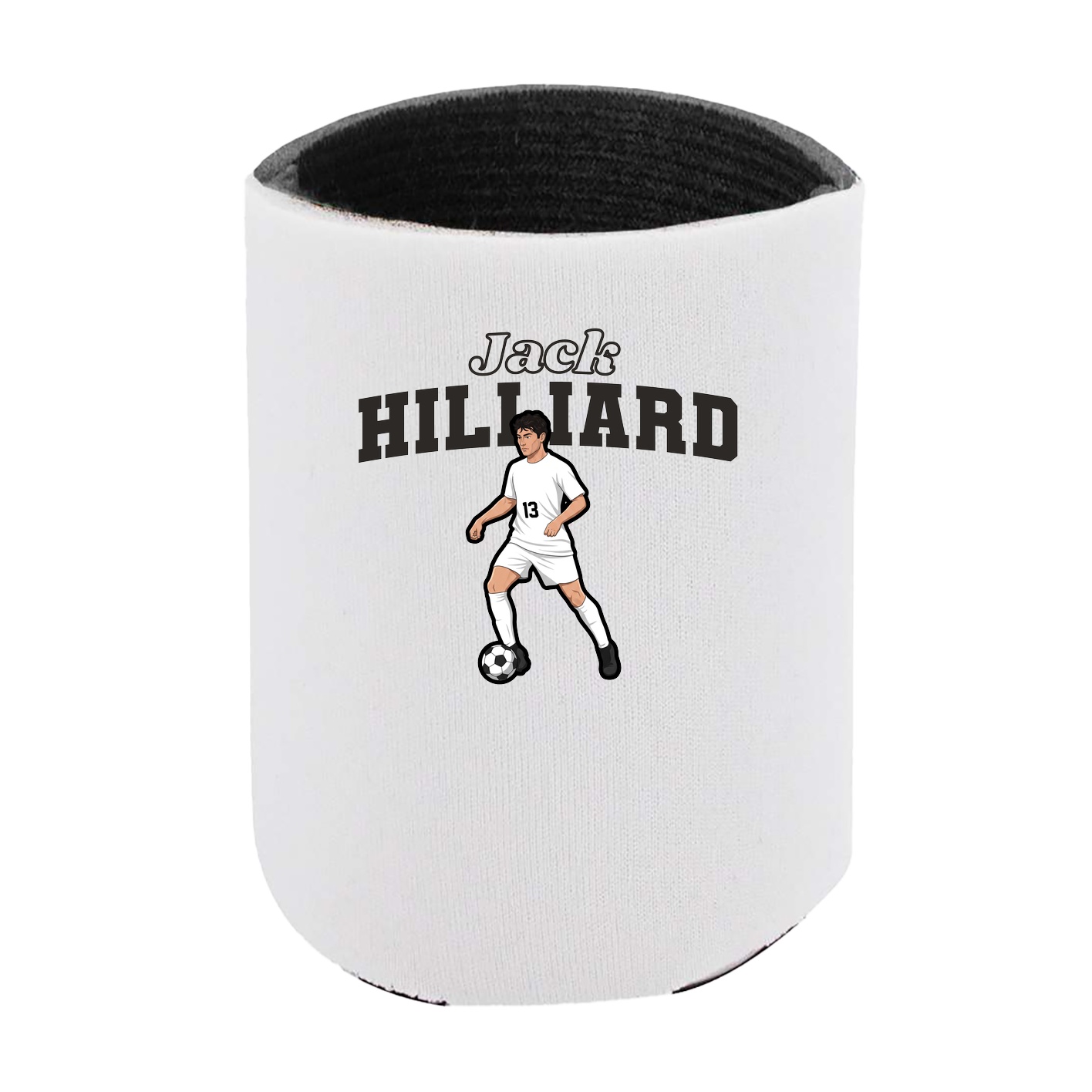 Can Holder — Name Arch in White