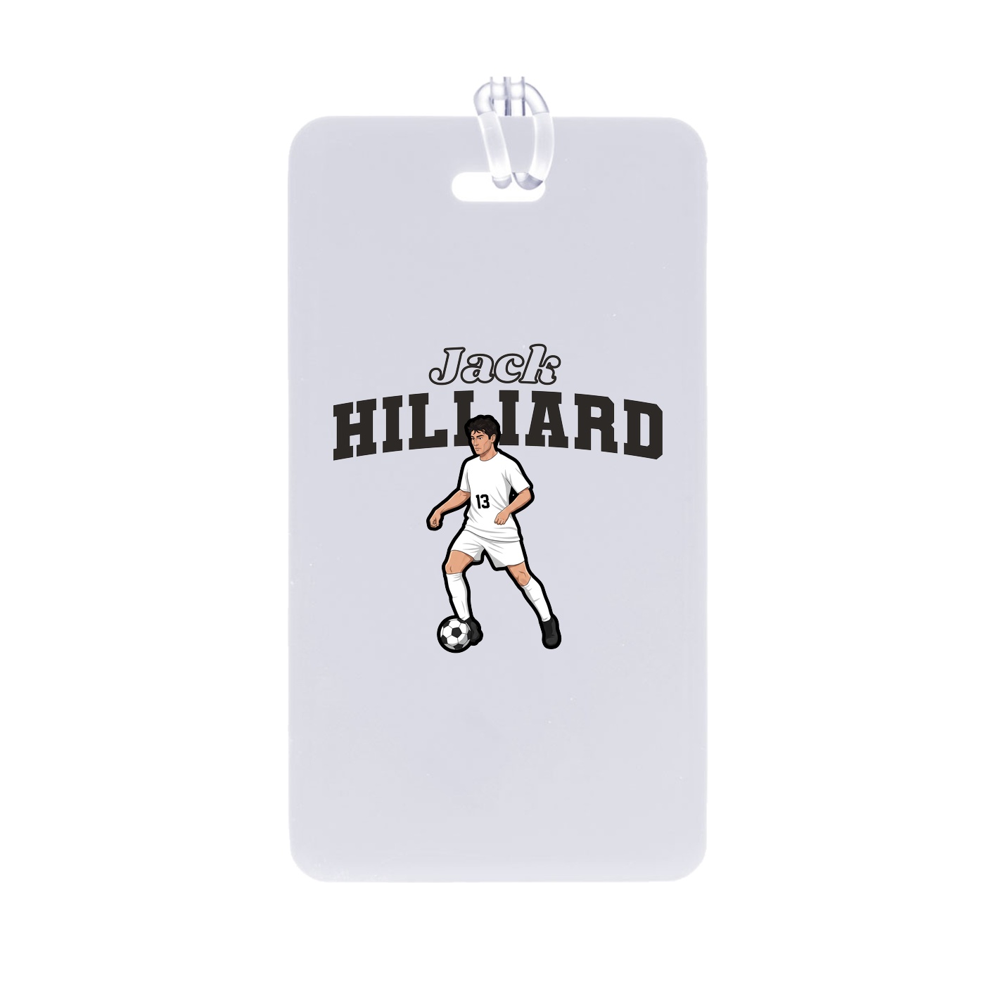 Bag Tag — Name Arch in Classic