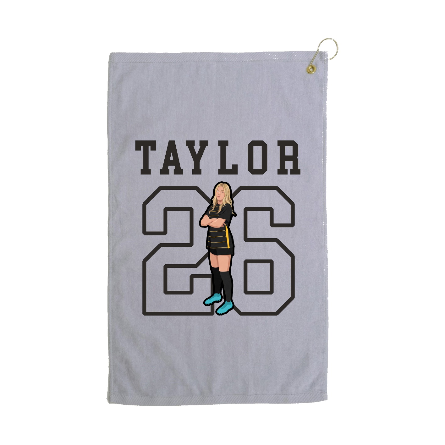 Golf Towel — Shirsey in Grey