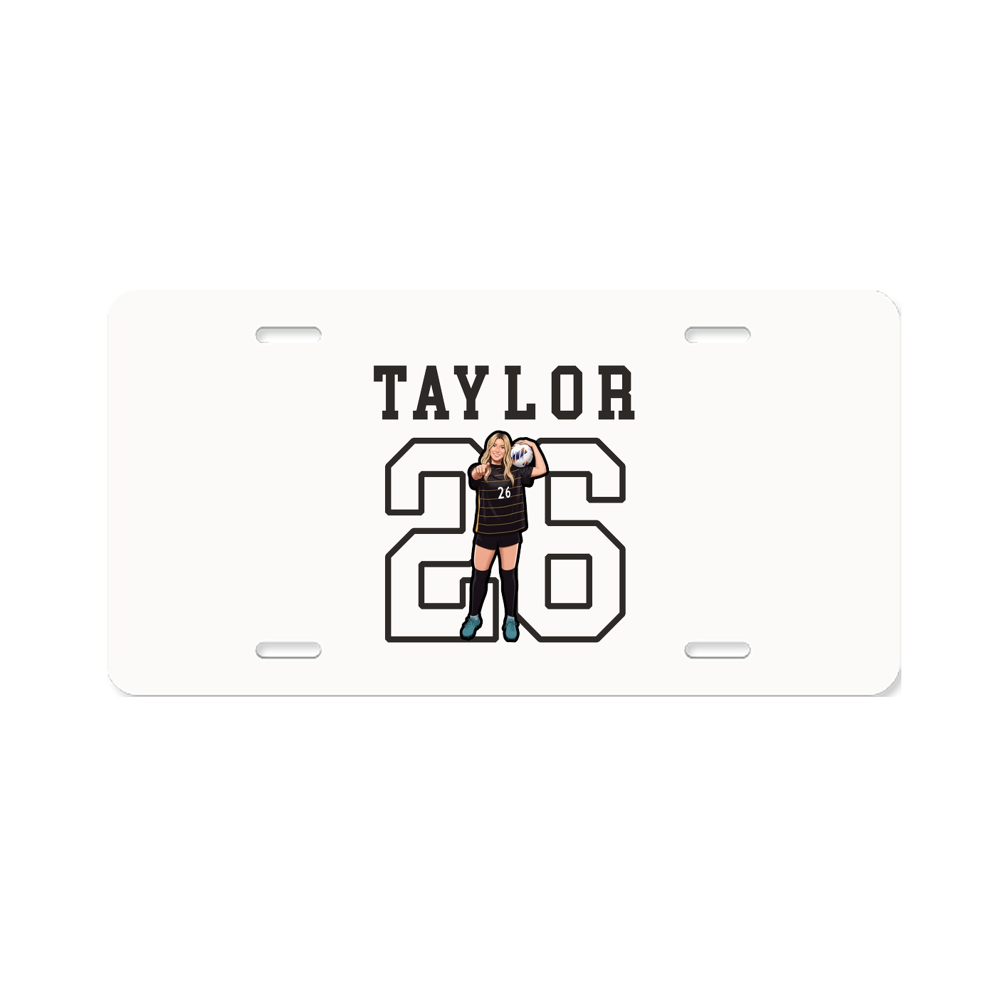License Plate — Shirsey in Classic