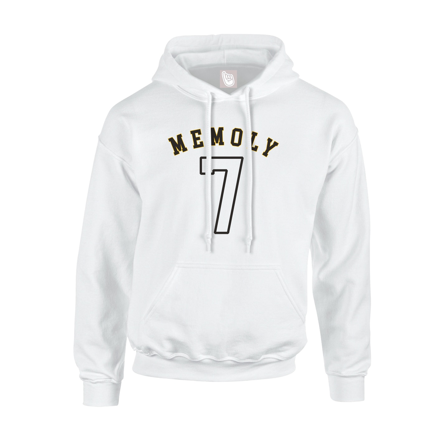 Hoodie — Shirsey Arch in White
