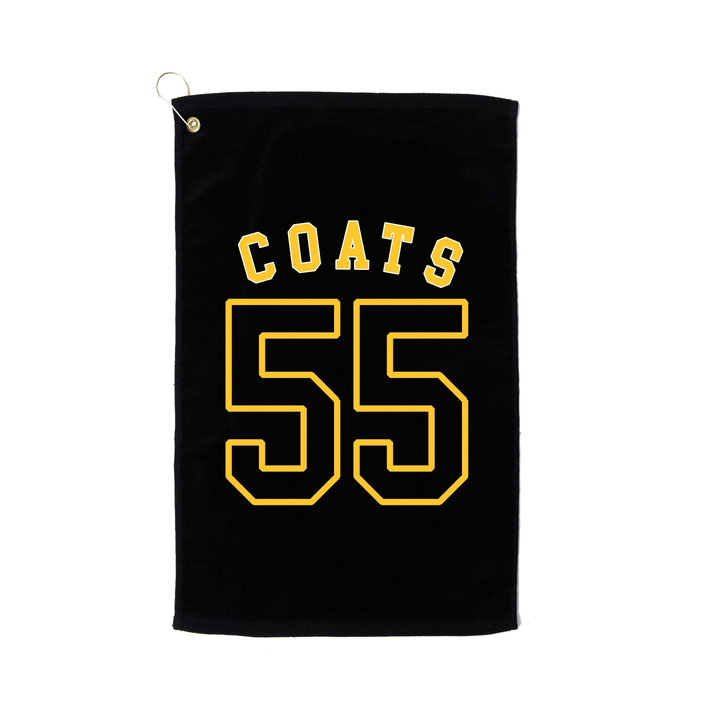 Golf Towel — Shirsey Arch in Black