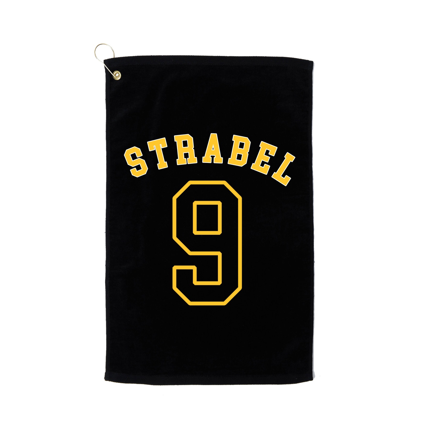 Golf Towel — Shirsey Arch in Black