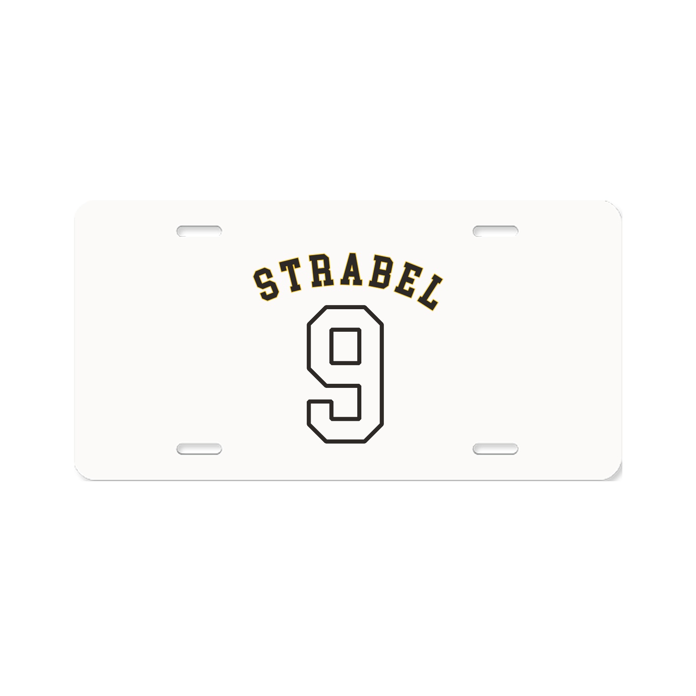 License Plate — Shirsey Arch in Classic