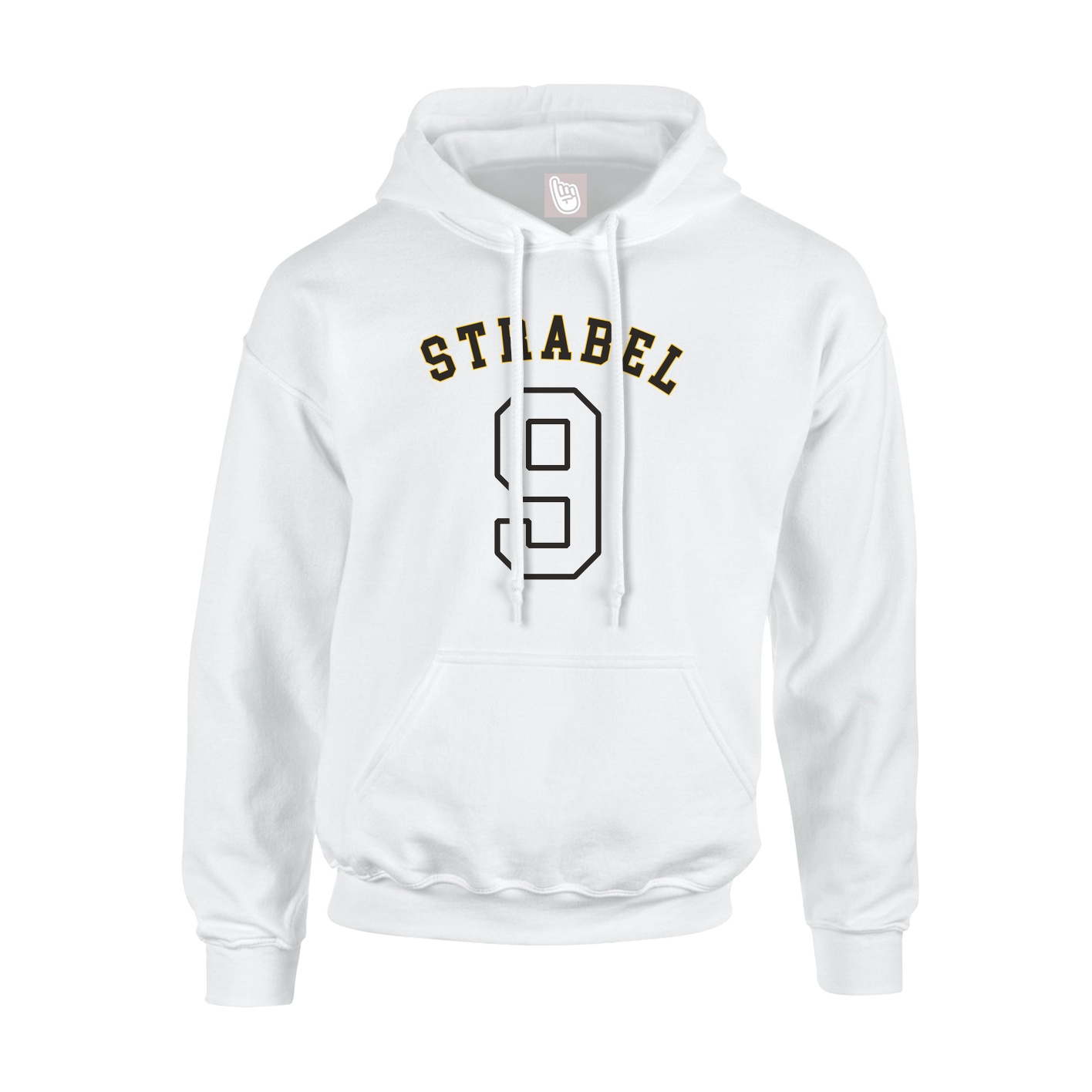Hoodie — Shirsey Arch in White