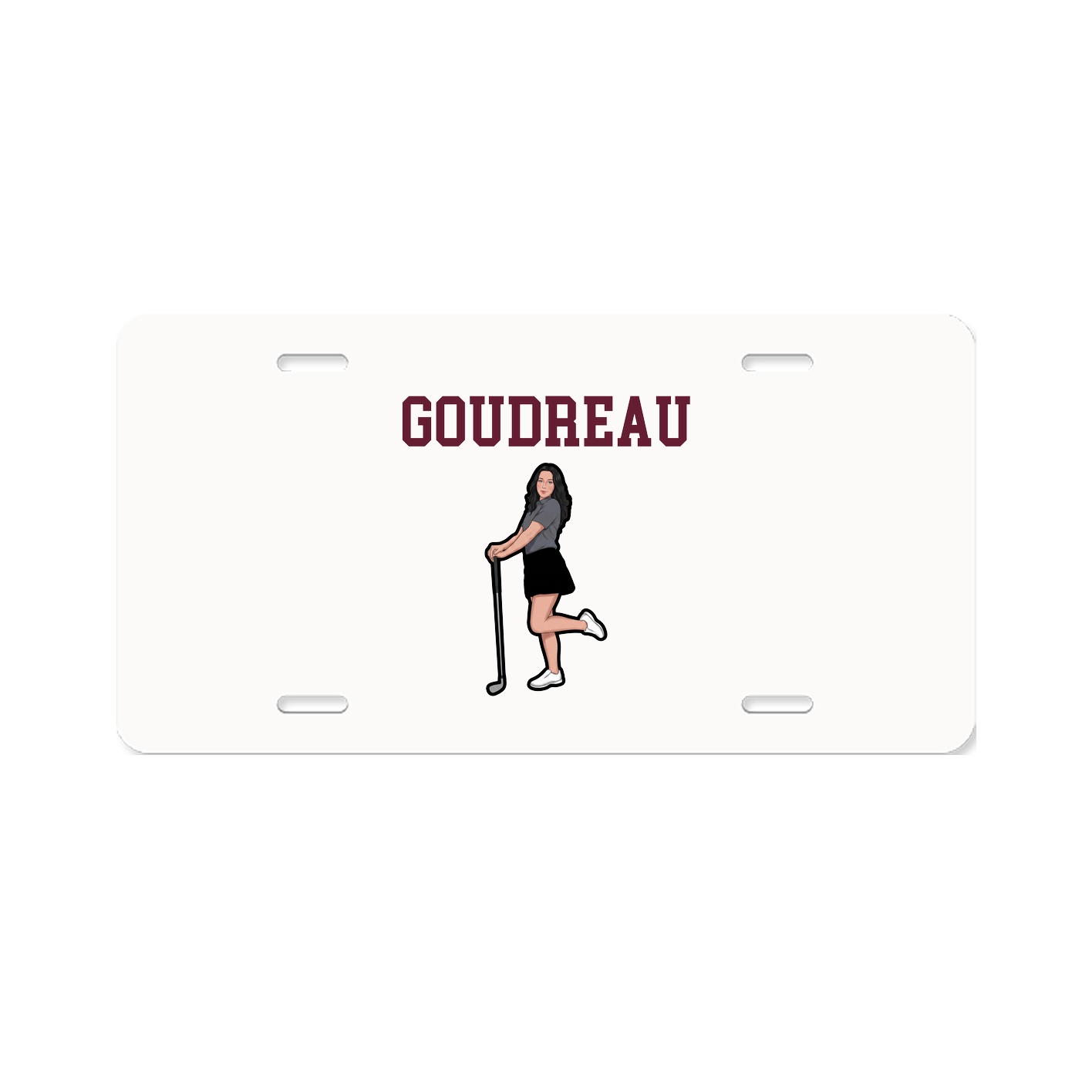 License Plate — Shirsey in Classic