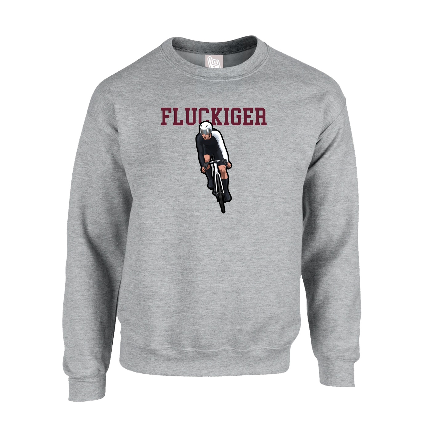 Fleece Crew — Shirsey in Grey