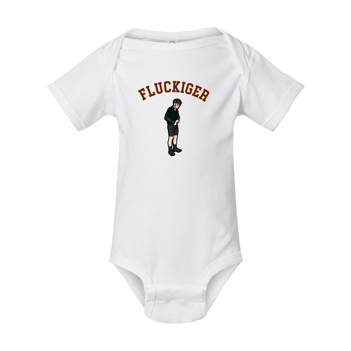 Baby Onesie — Shirsey Arch in White
