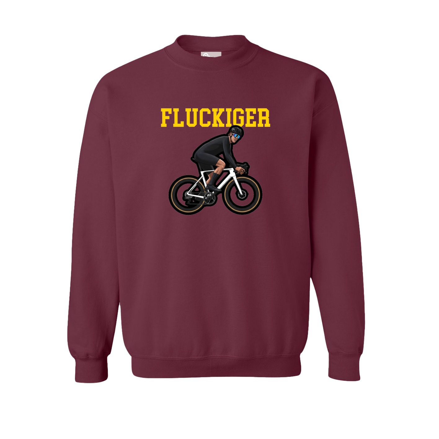Fleece Crew — Shirsey in Maroon