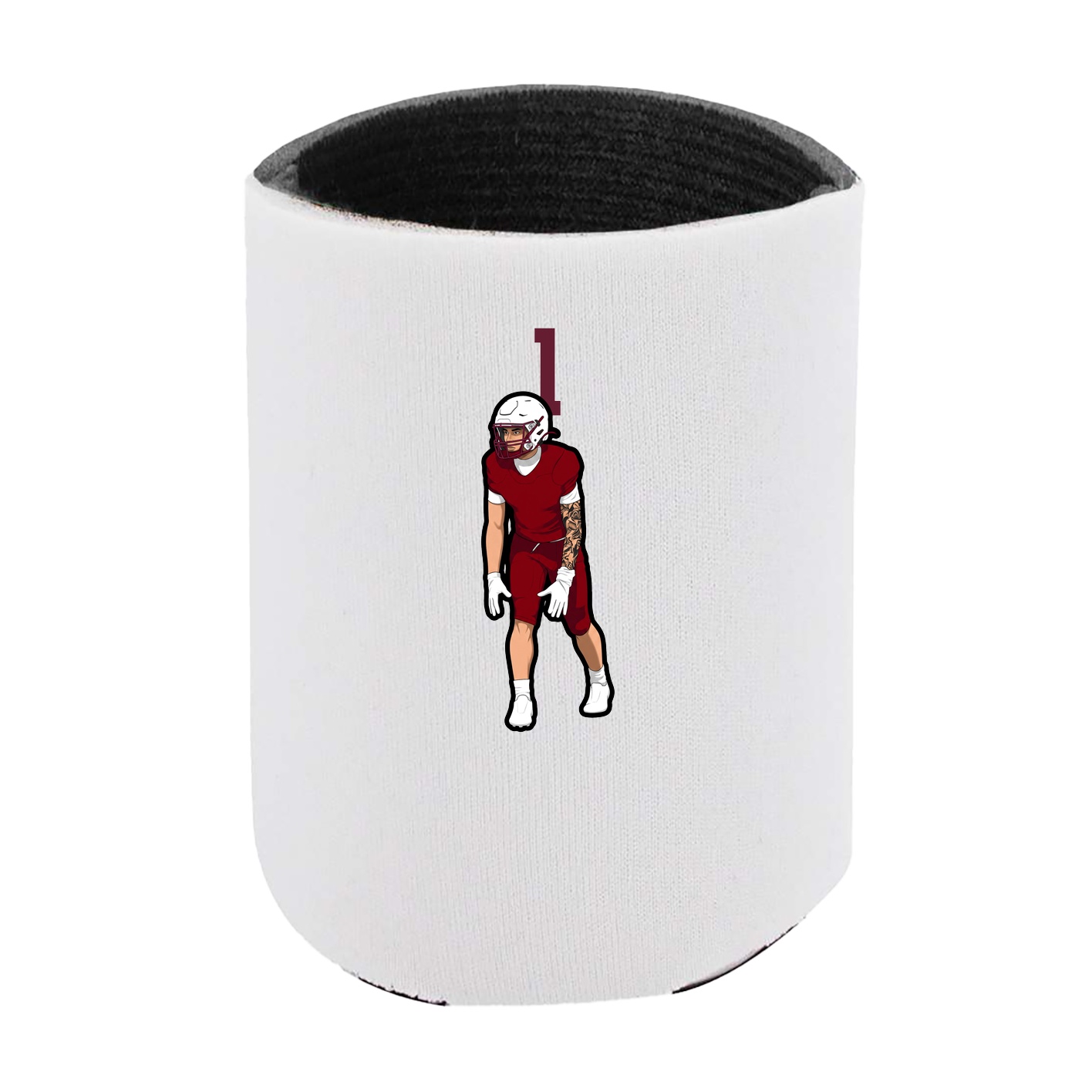 Can Holder — Number Top in White