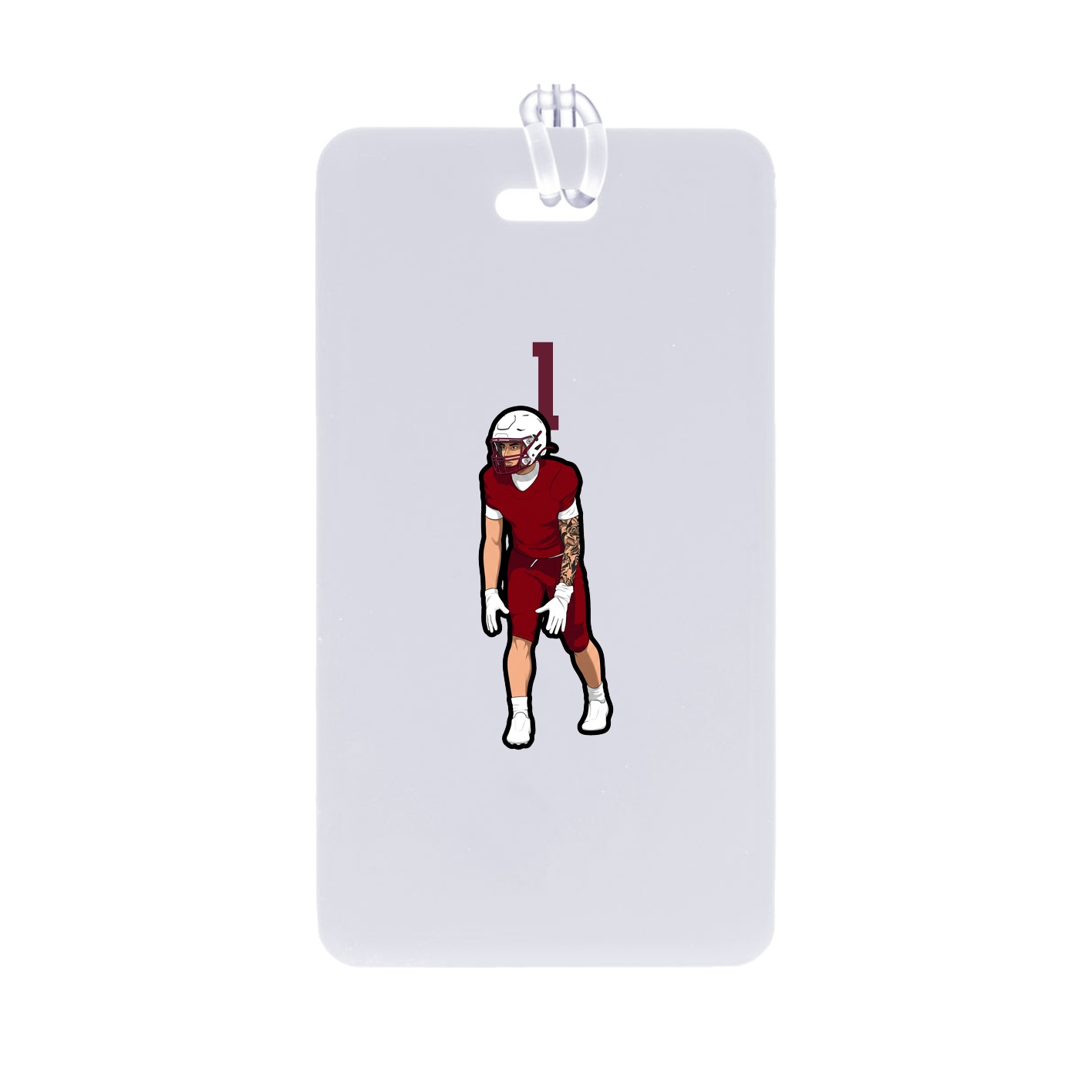 Bag Tag — Number Top in Classic