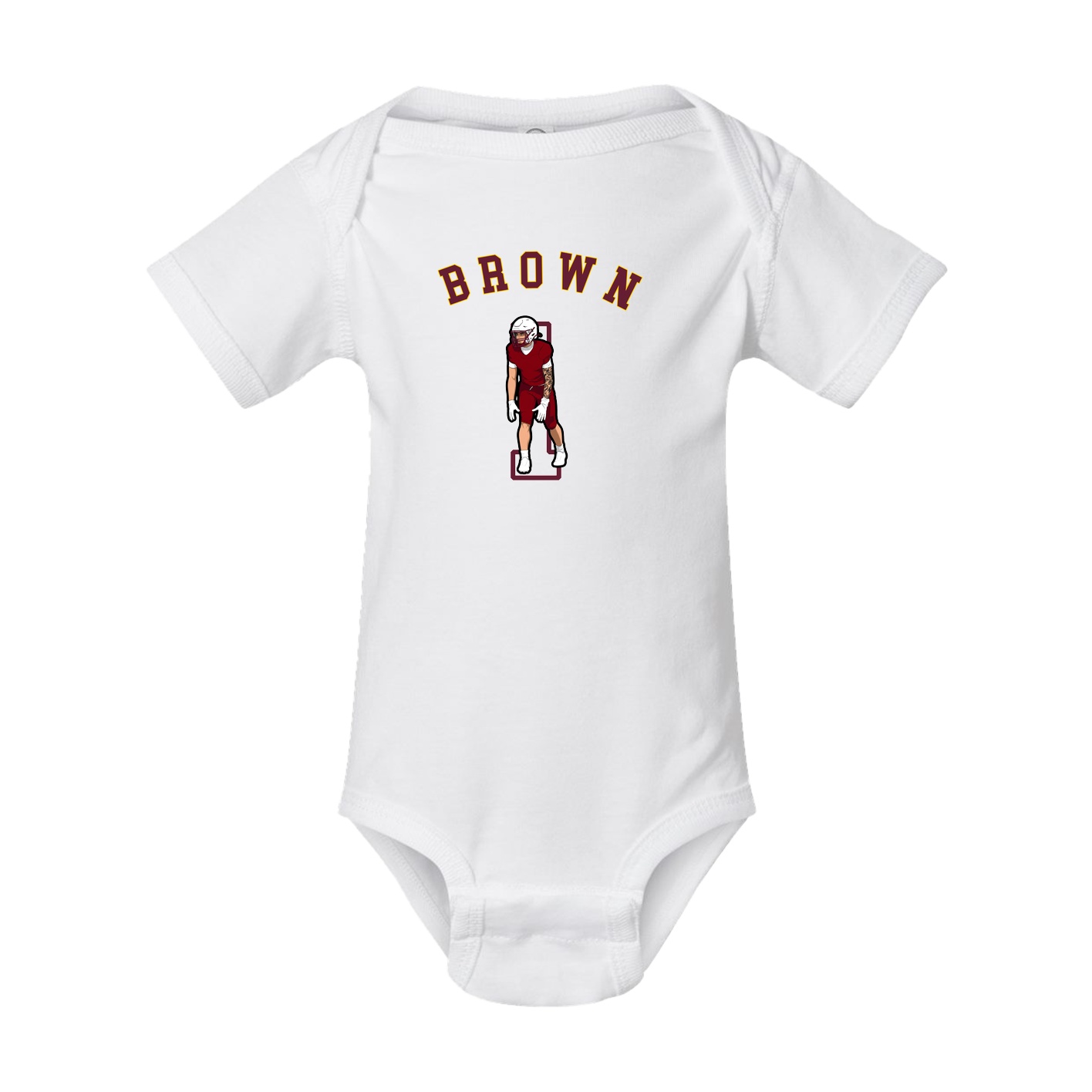 Baby Onesie — Shirsey Arch in White