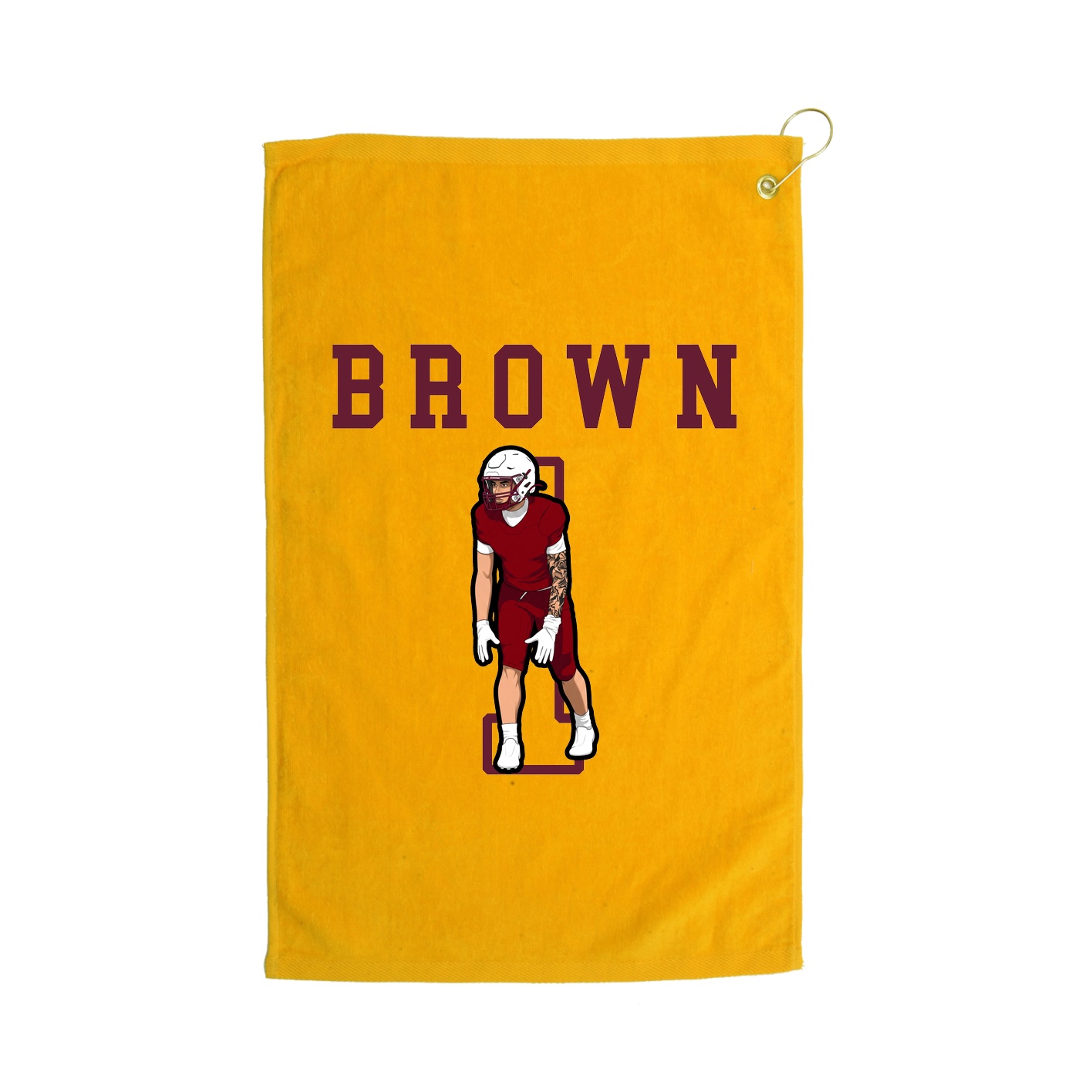 Golf Towel — Shirsey in Gold