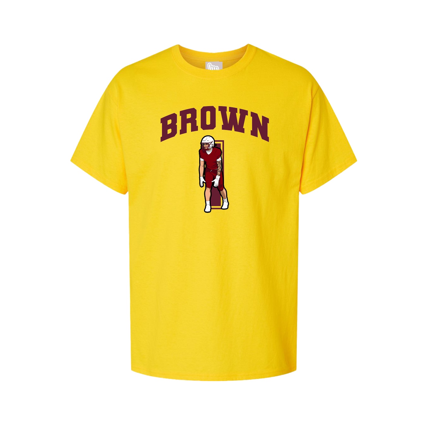 Youth Tee — Number in Gold