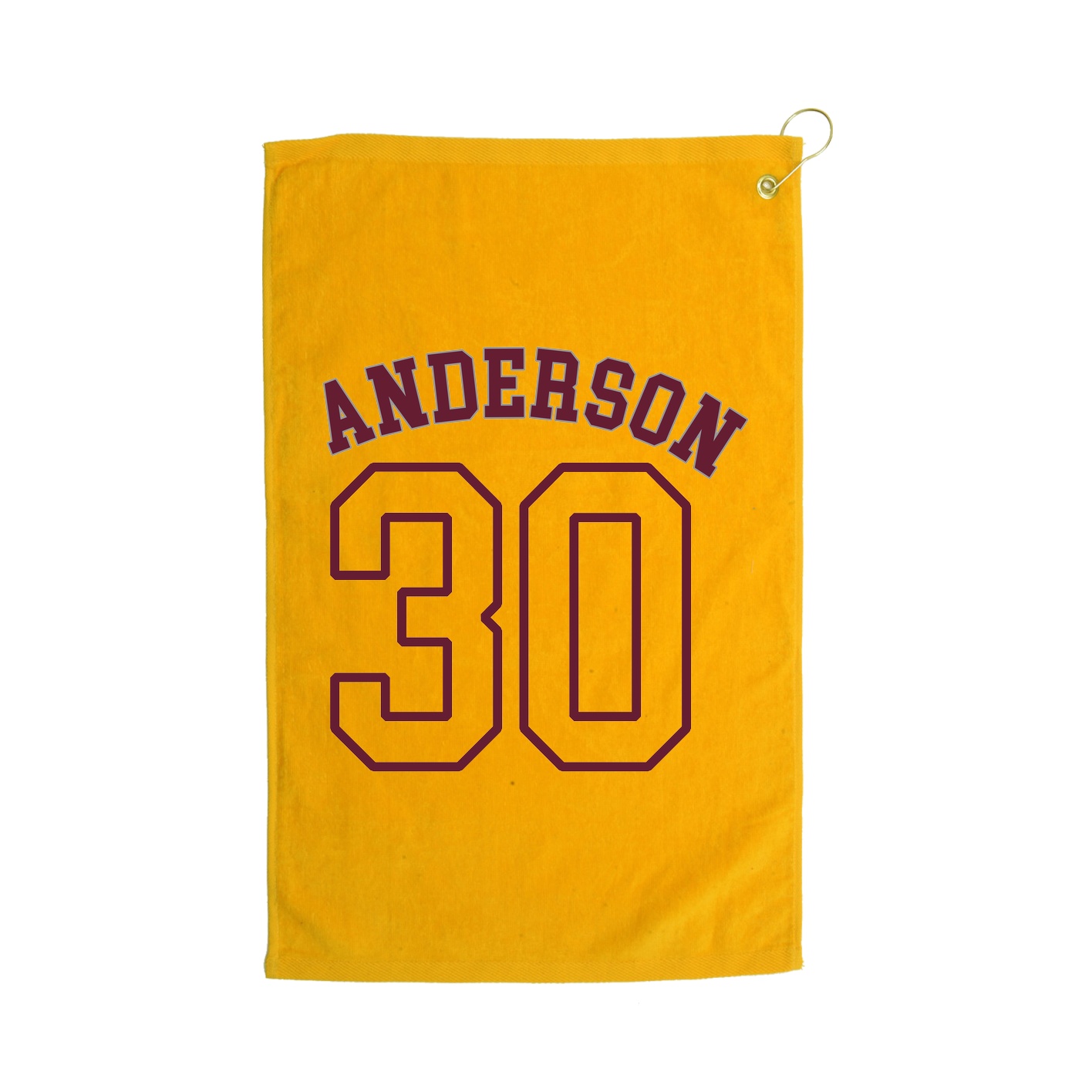 Golf Towel — Shirsey Arch in Gold
