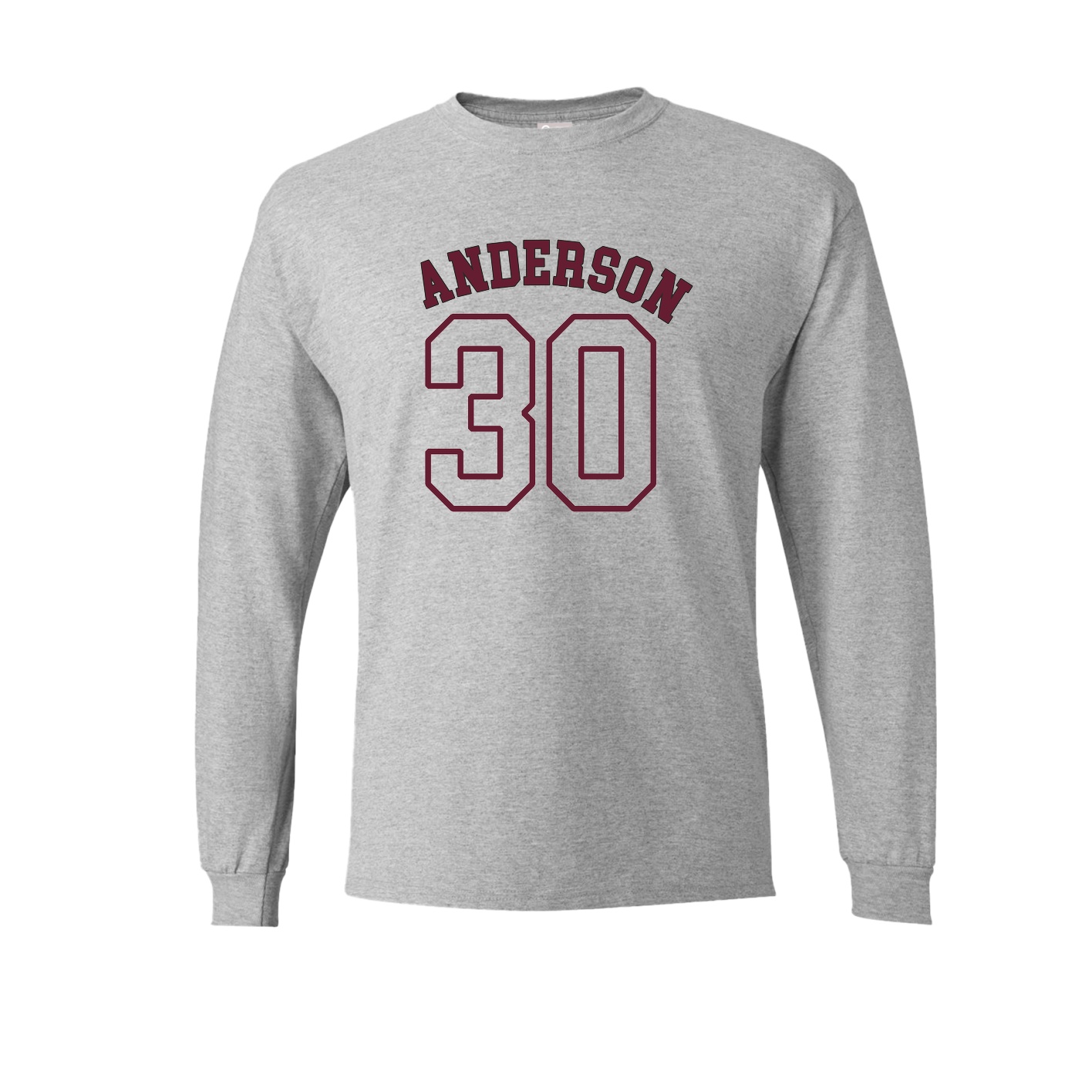 Long Sleeve Tee — Shirsey Arch in Grey