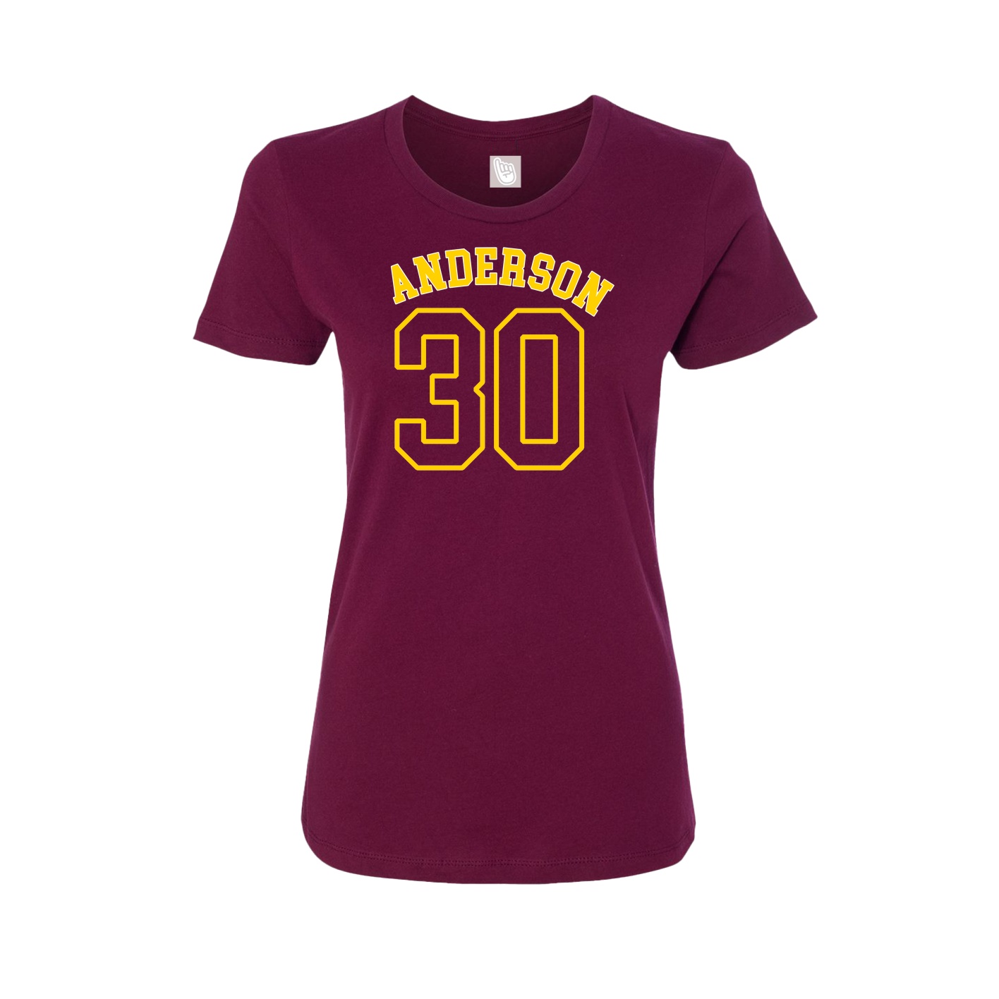 Womens Tee — Shirsey Arch in Maroon