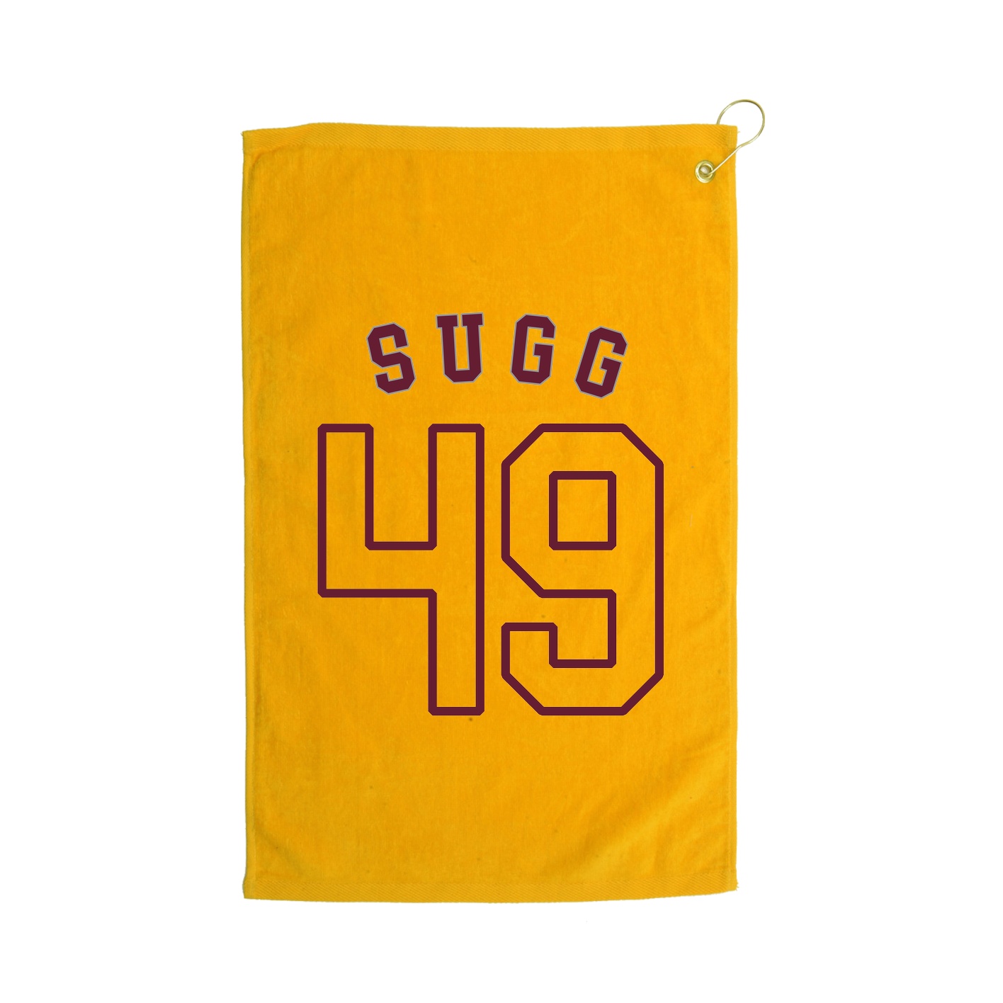 Golf Towel — Shirsey Arch in Gold