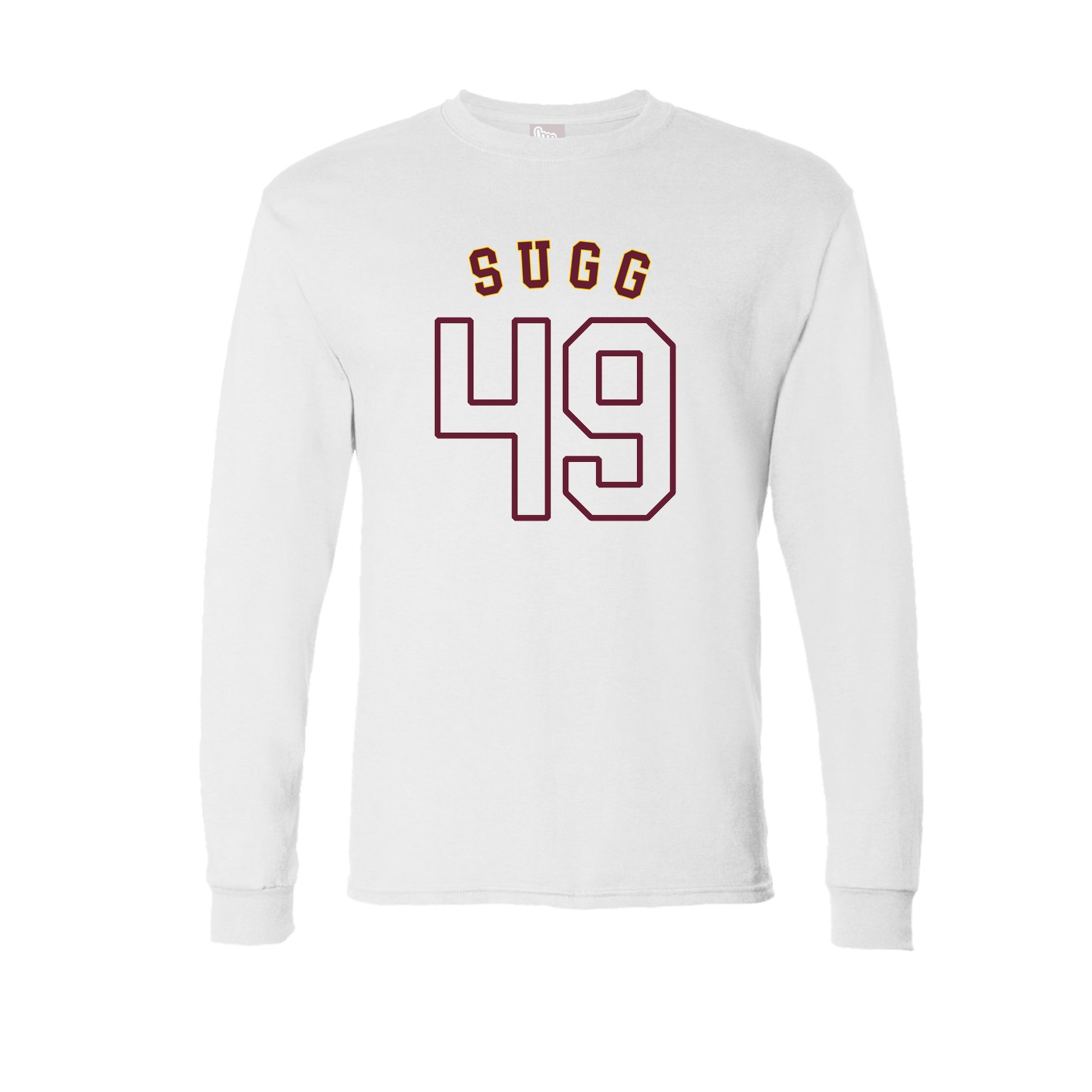 Long Sleeve Tee — Shirsey Arch in White