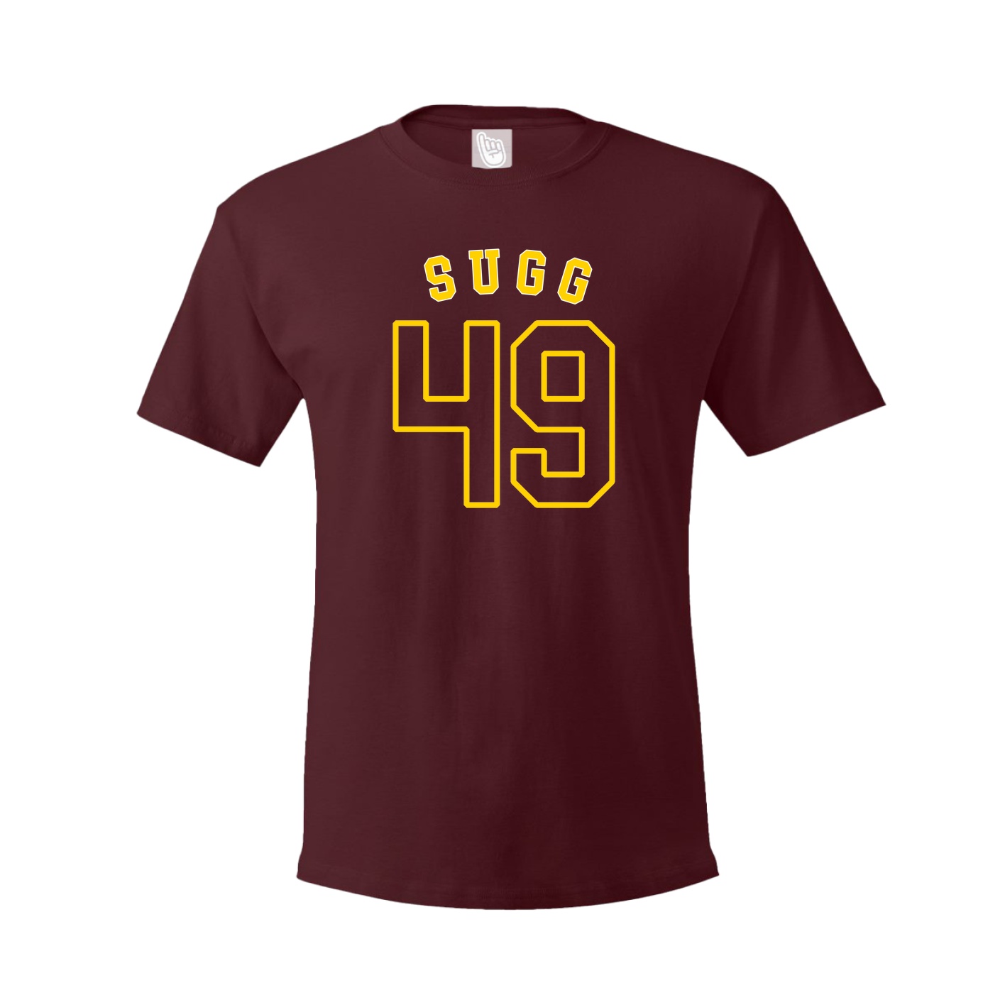 Youth Tee — Shirsey Arch in Maroon