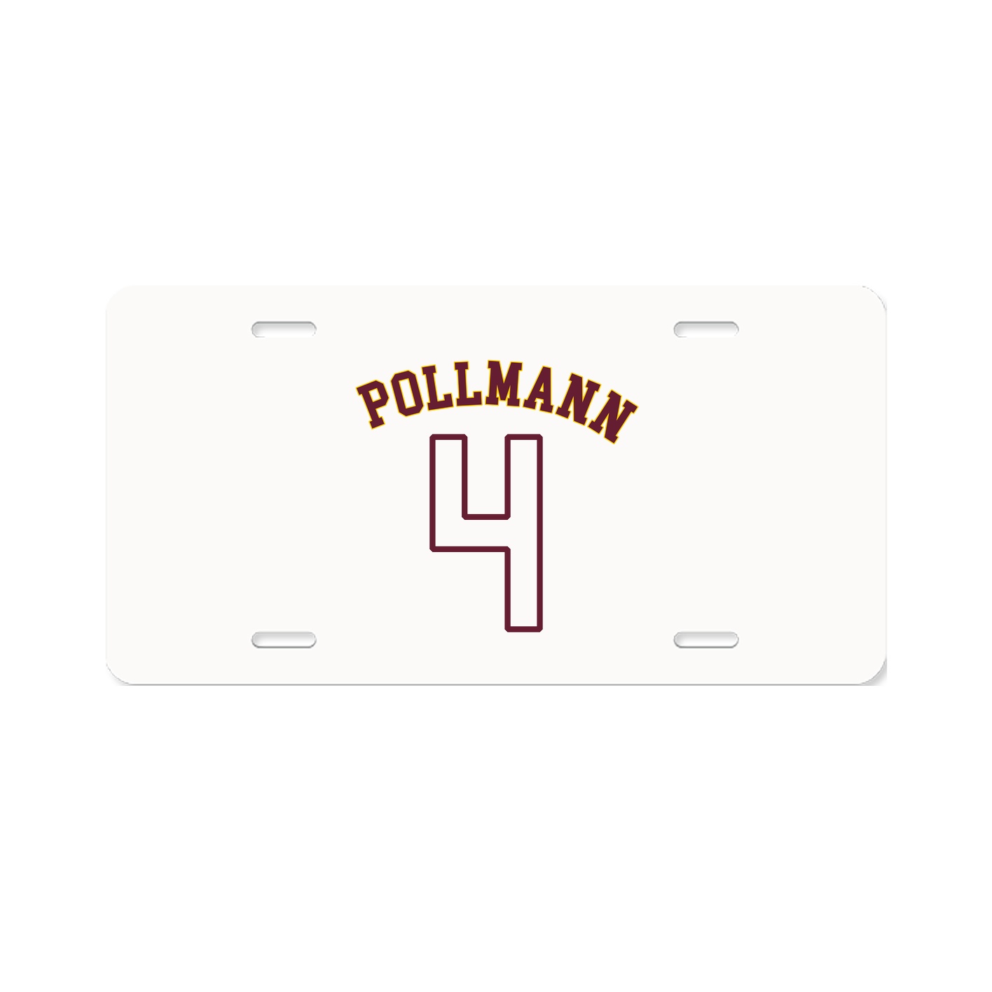 License Plate — Shirsey Arch in Classic