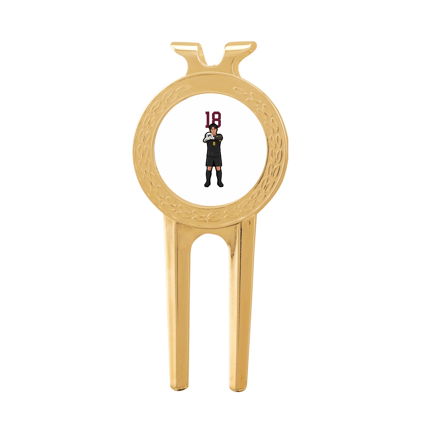 Divot Tool with Ball Marker — Number Top in Classic