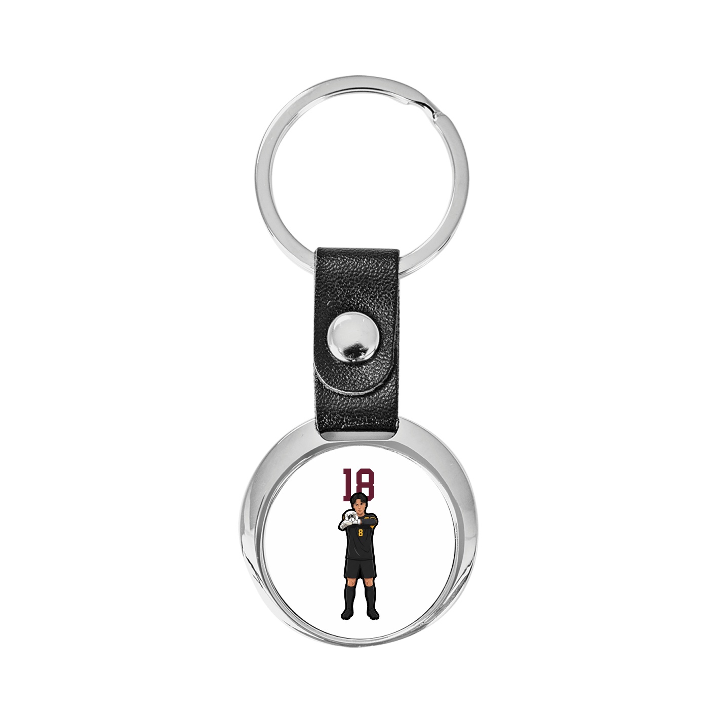 Key Chain — Number Top in Classic