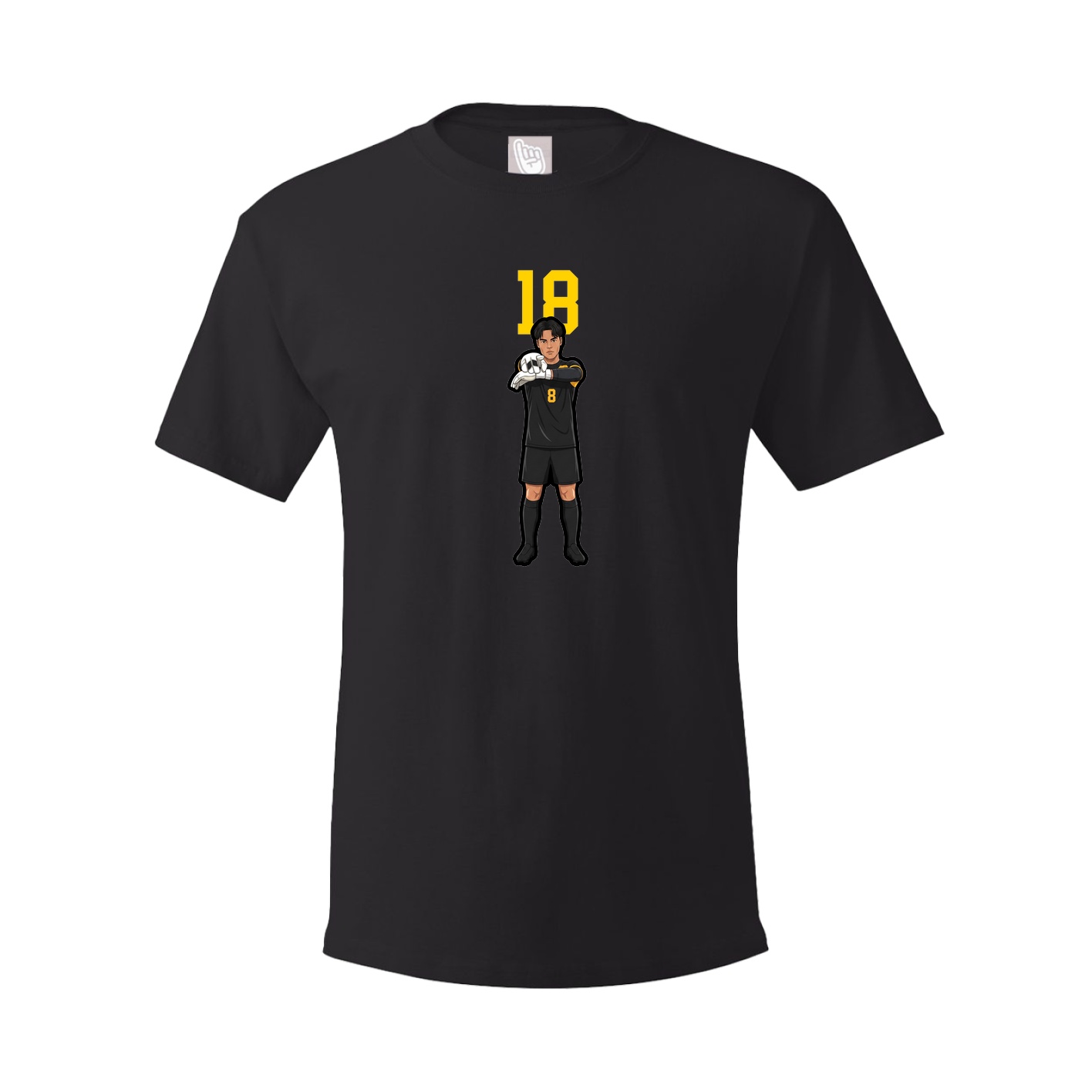 Tee — Number Top in Black