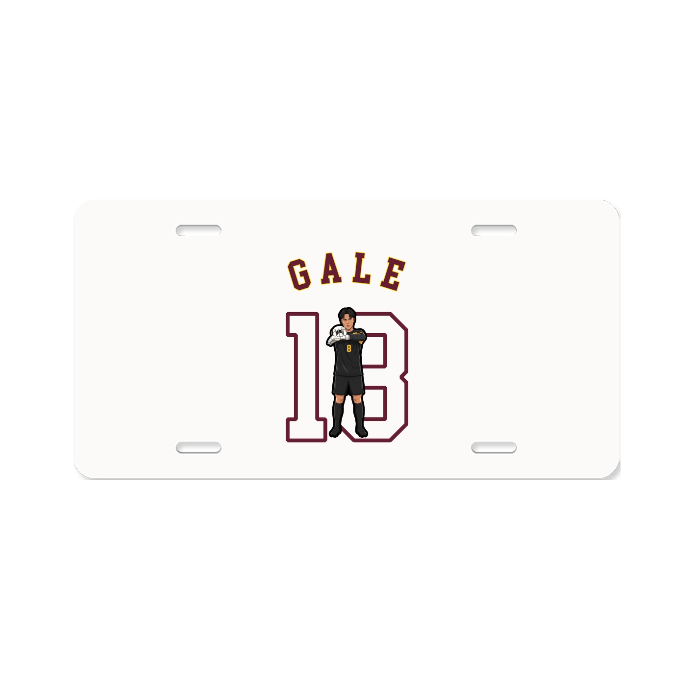 License Plate — Shirsey Arch in Classic