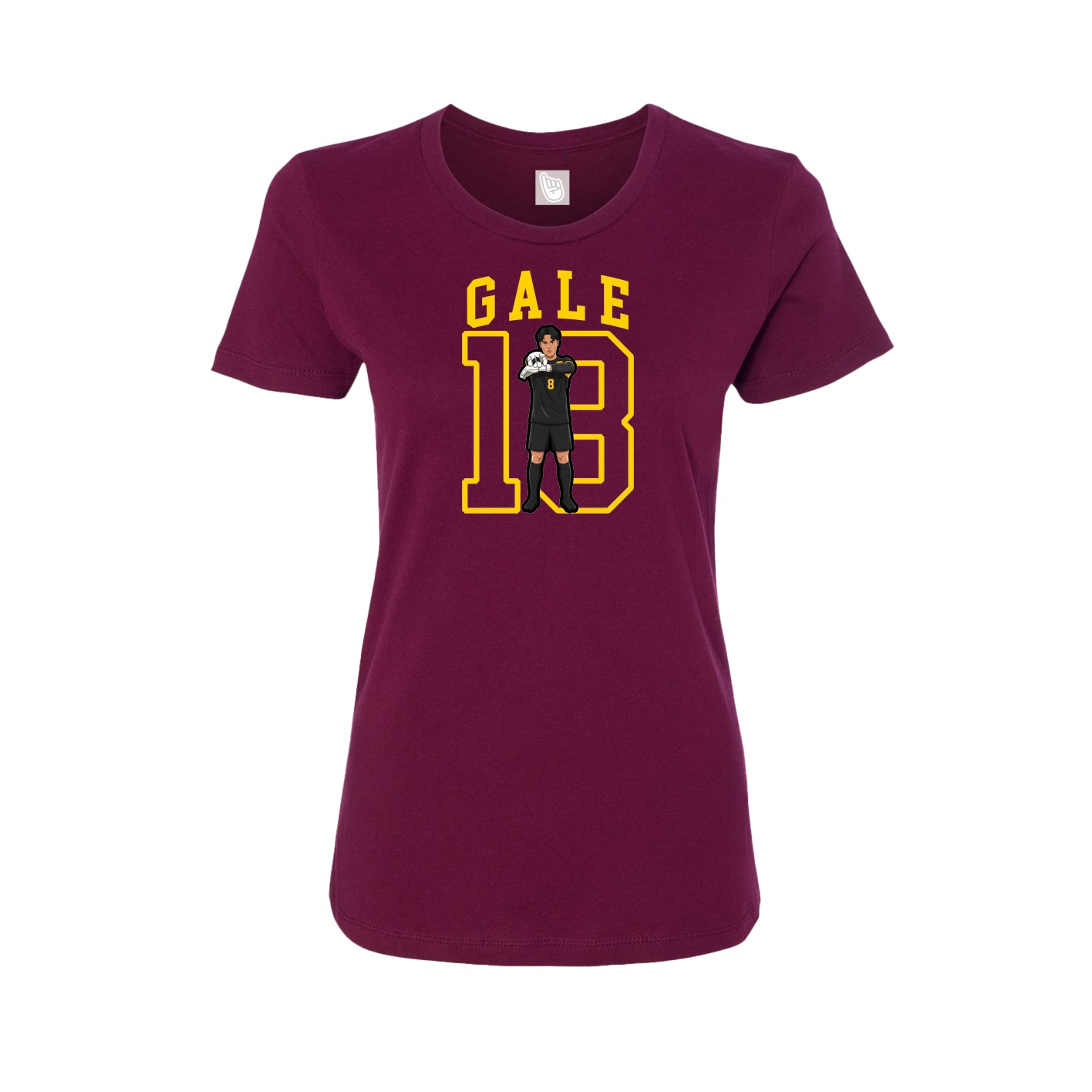 Womens Tee — Shirsey in Maroon
